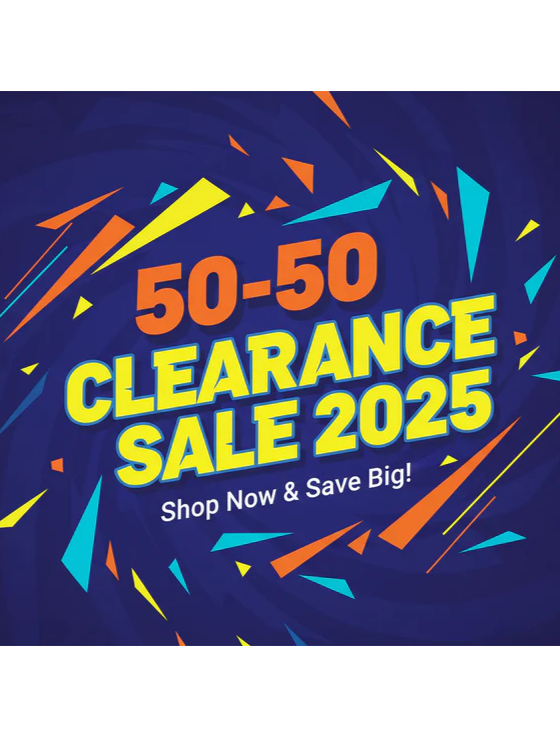 50-50 Year end SALE