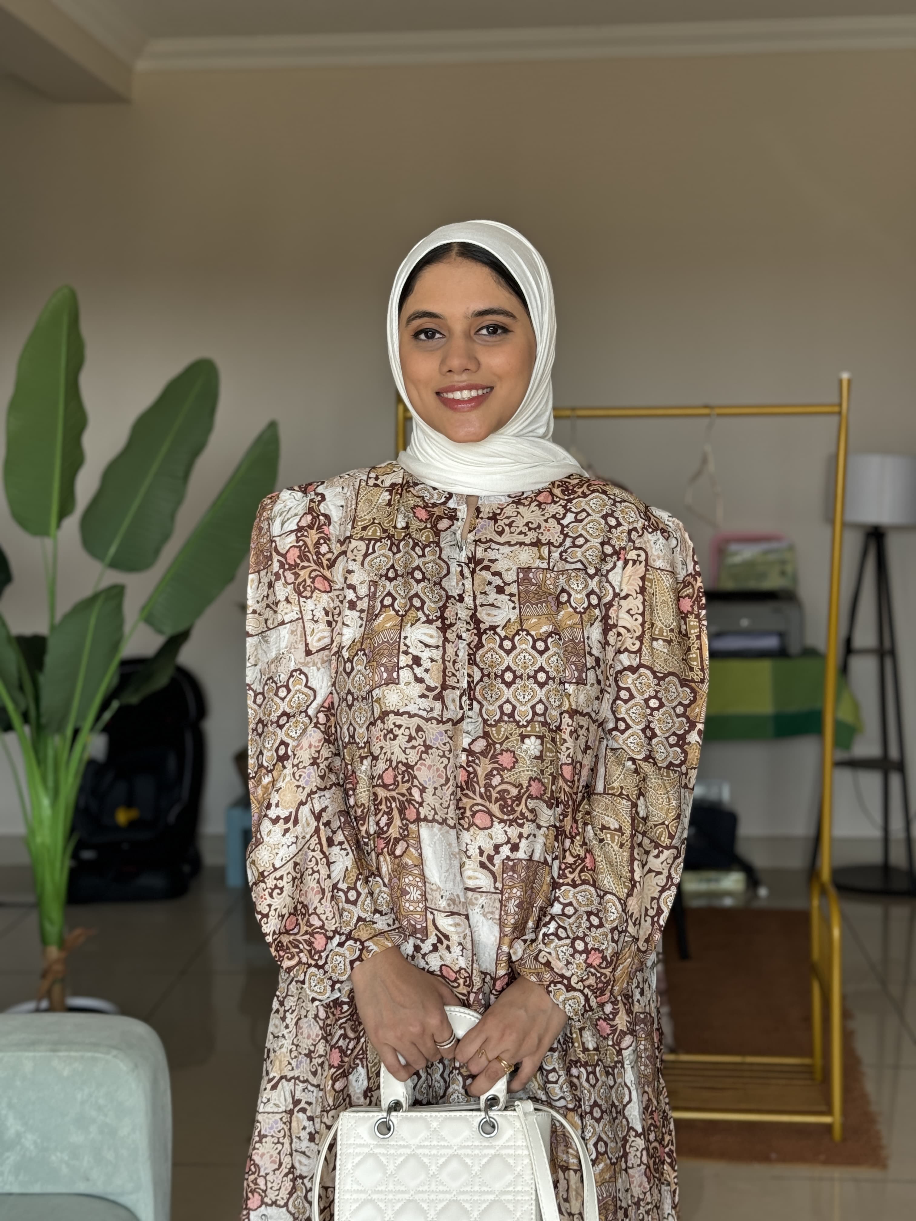 HIFI Floral plus size gown