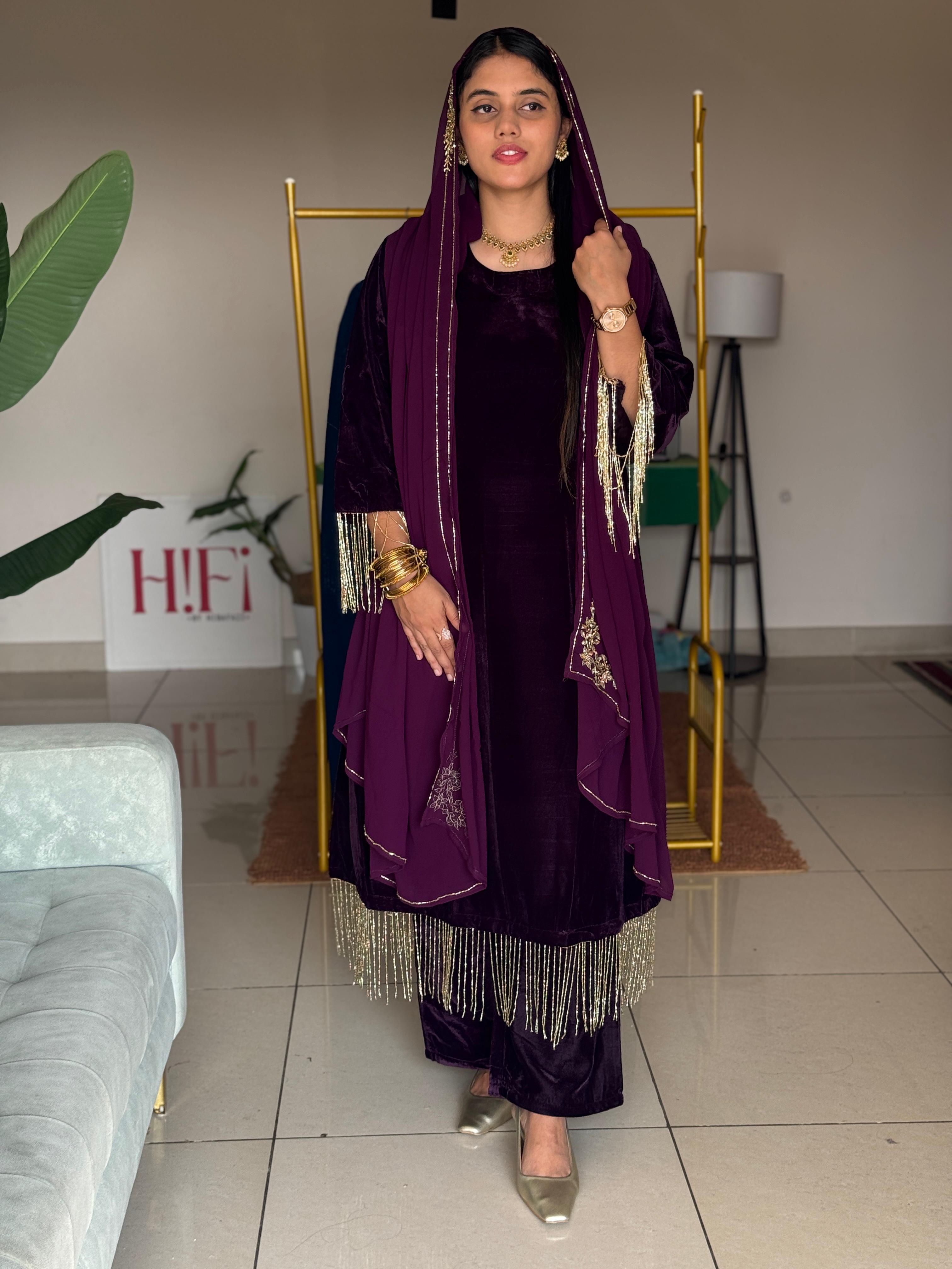 HIFI Eid velvet drop