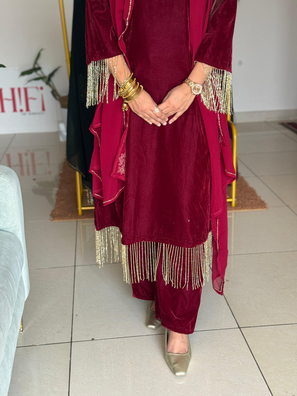 HIFI Eid velvet drop