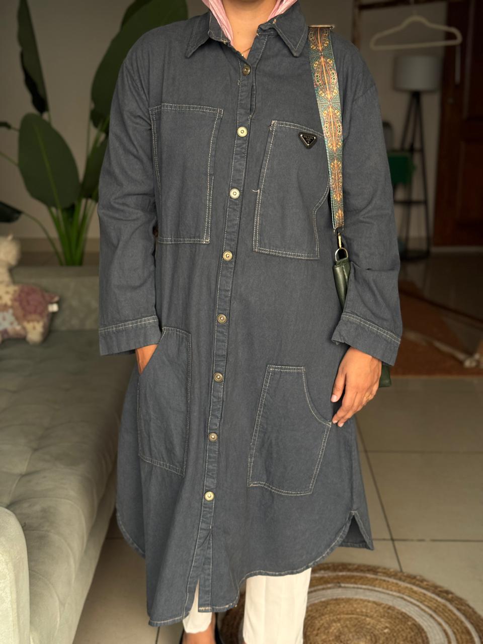 HIFI French denim tunic