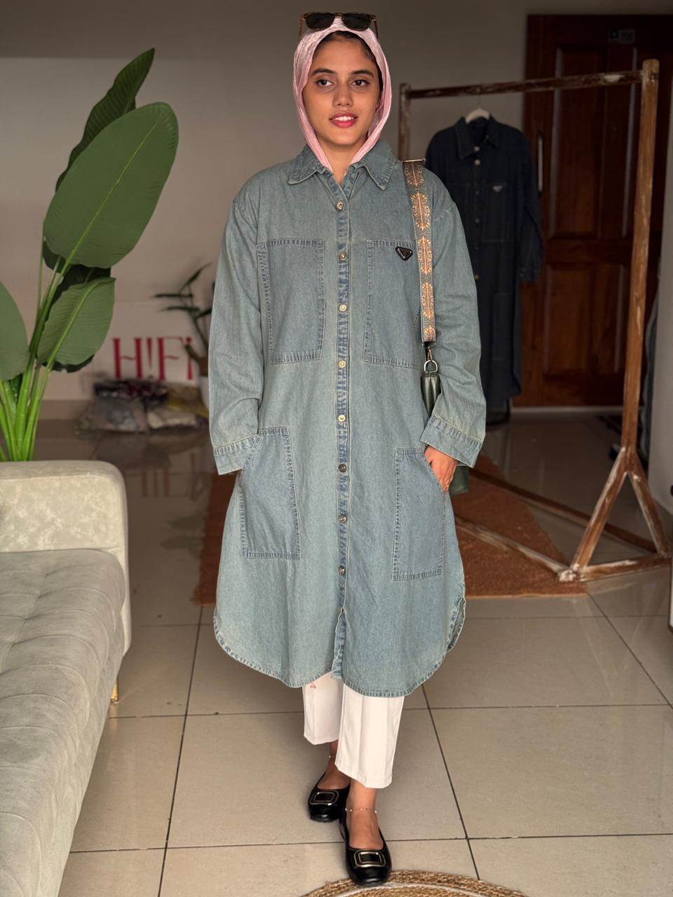 HIFI French denim tunic