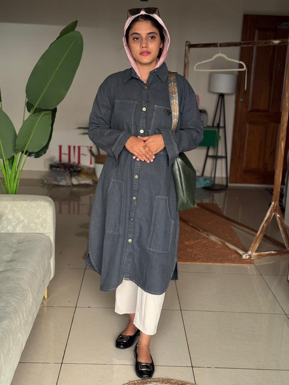 HIFI French denim tunic