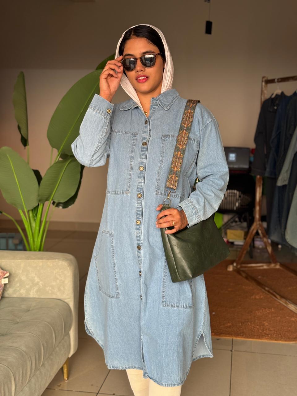 HIFI French denim tunic