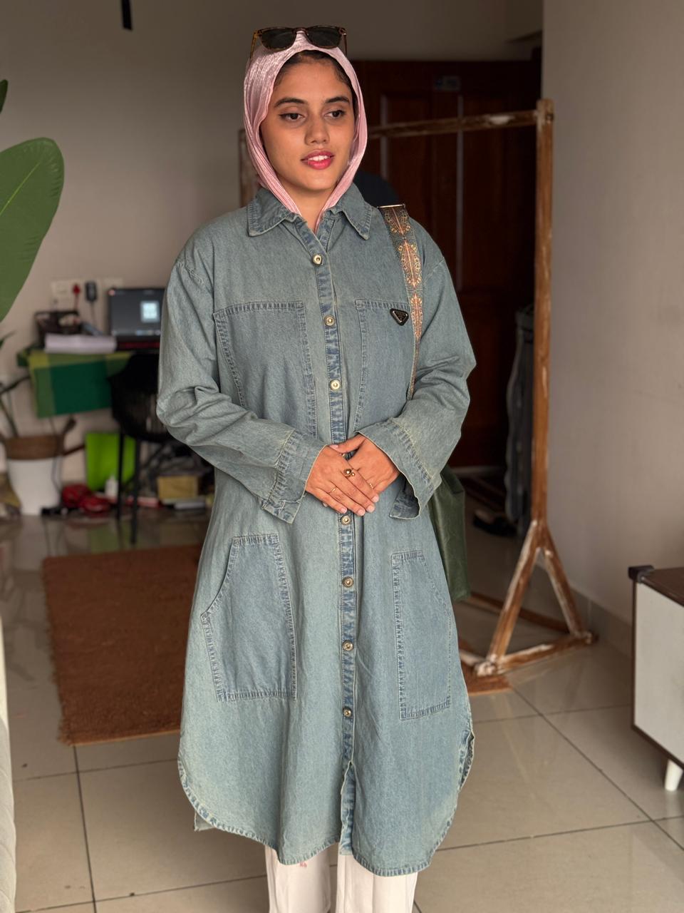 HIFI French denim tunic