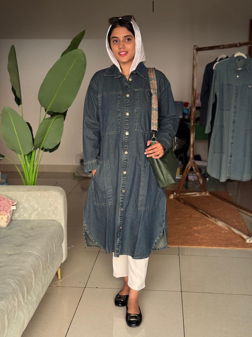 HIFI French denim tunic