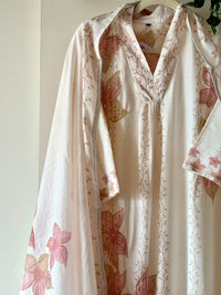 Peach with brown