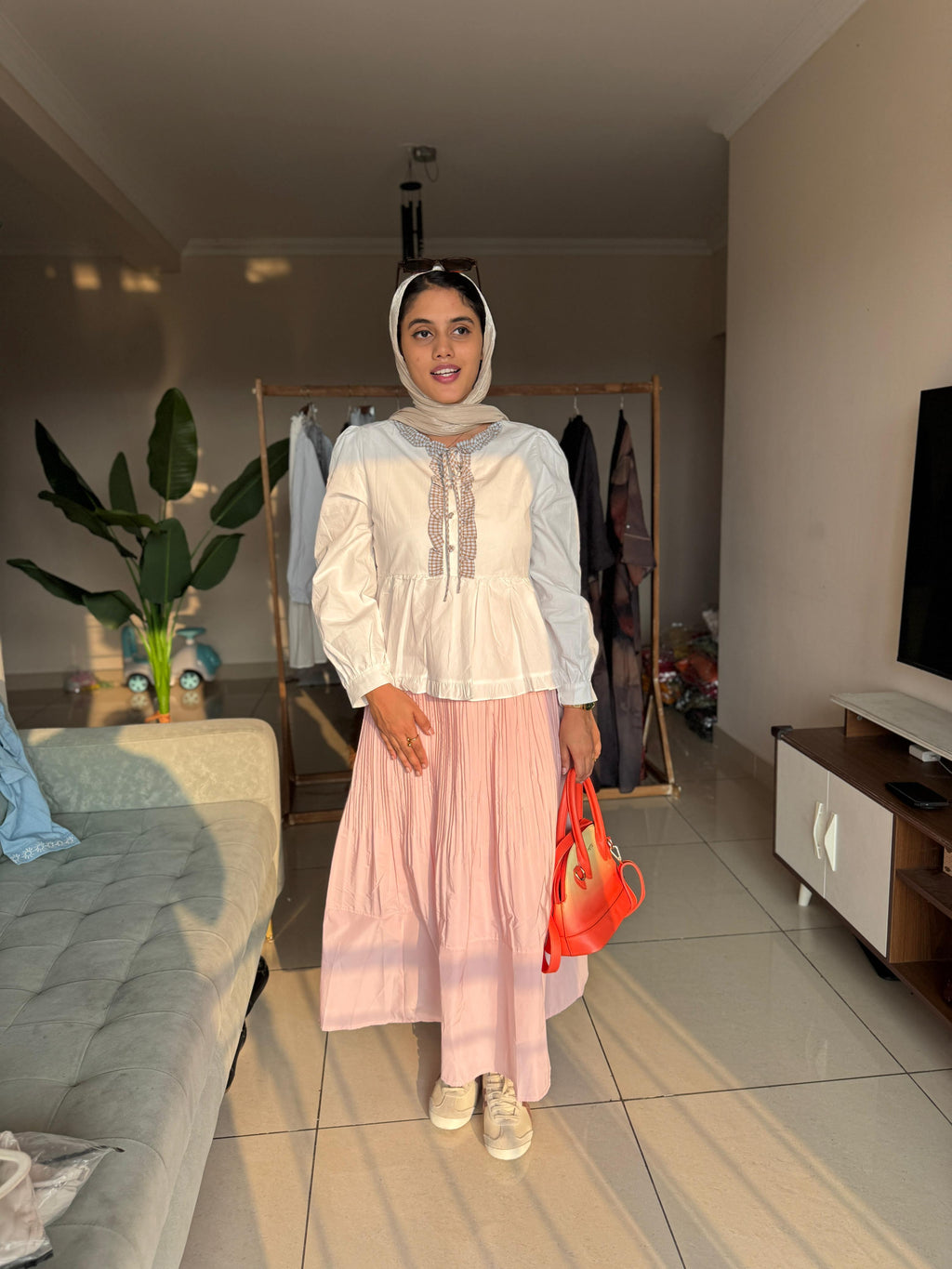 Hifi chinese skirt top combo