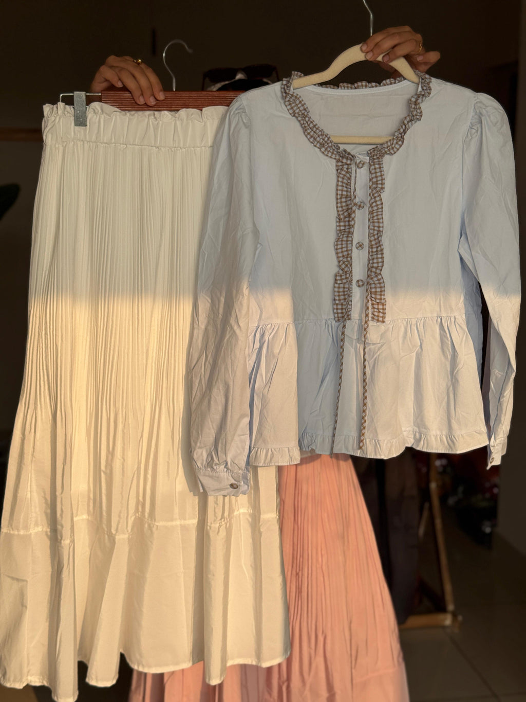 Hifi chinese skirt top combo