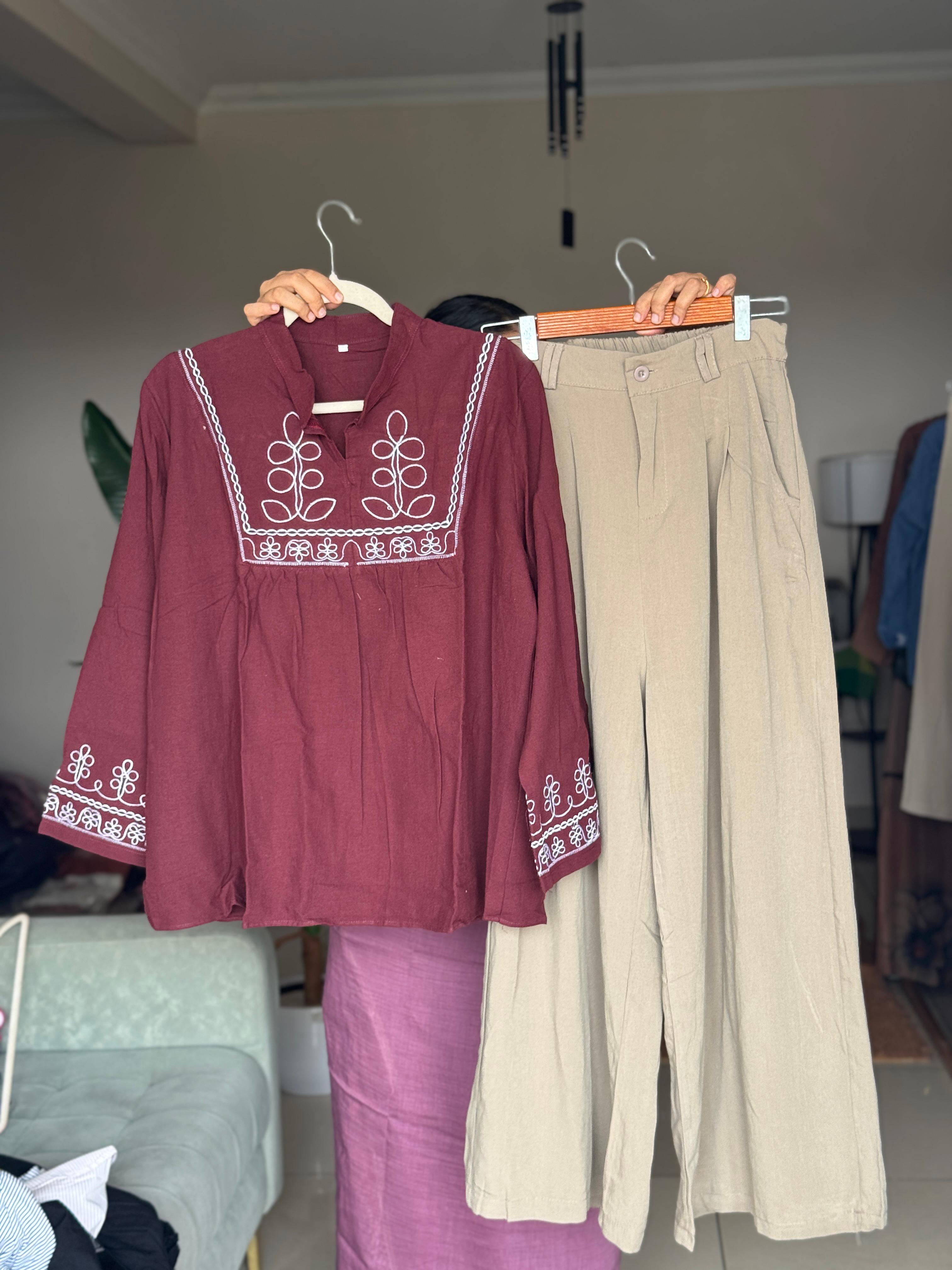 Hifi Linen shirt pant combo V2