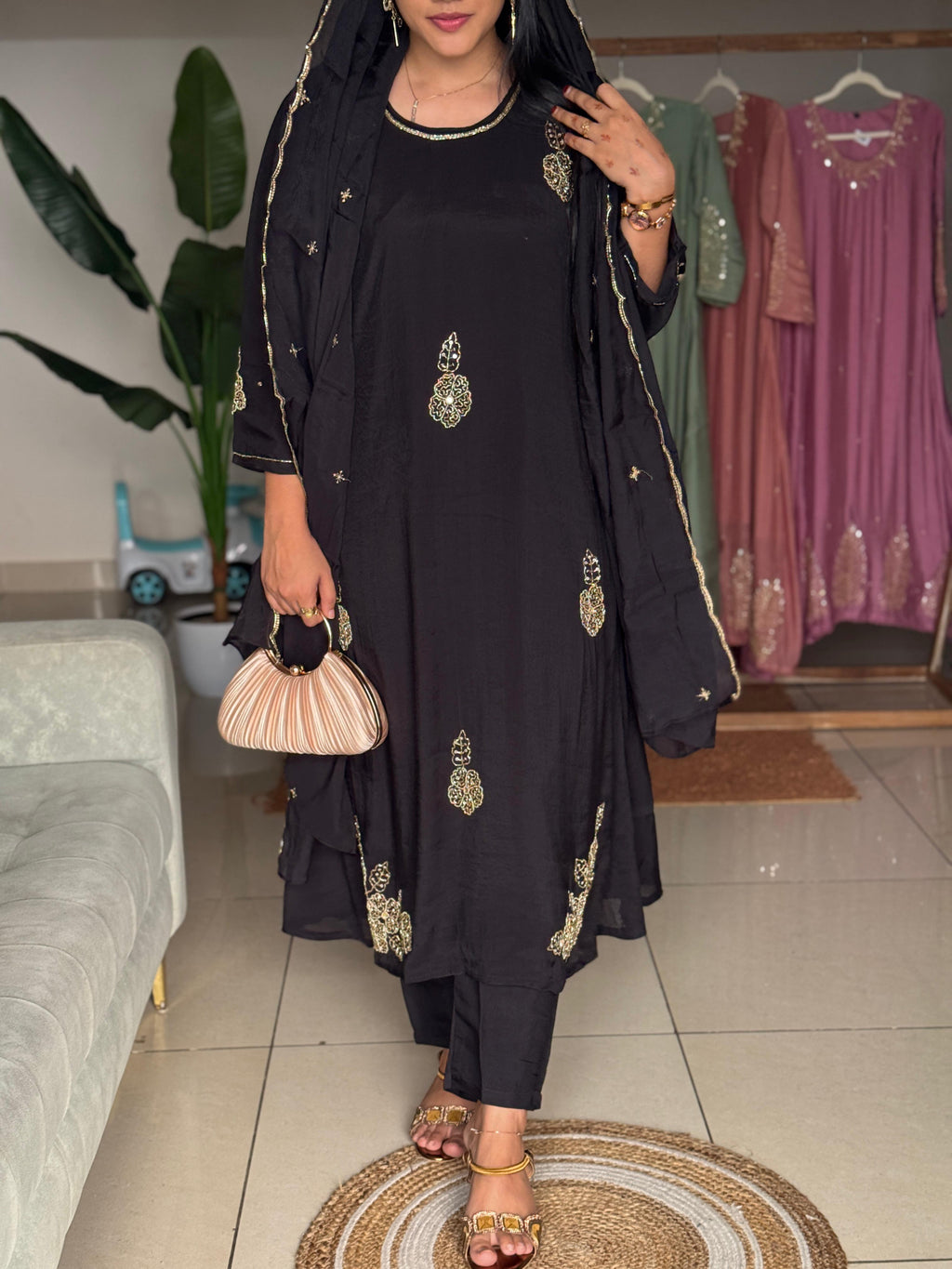 Hifi Gold Flower Drop