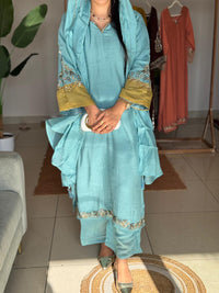 Pastel blue