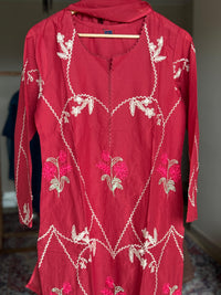 Red floral