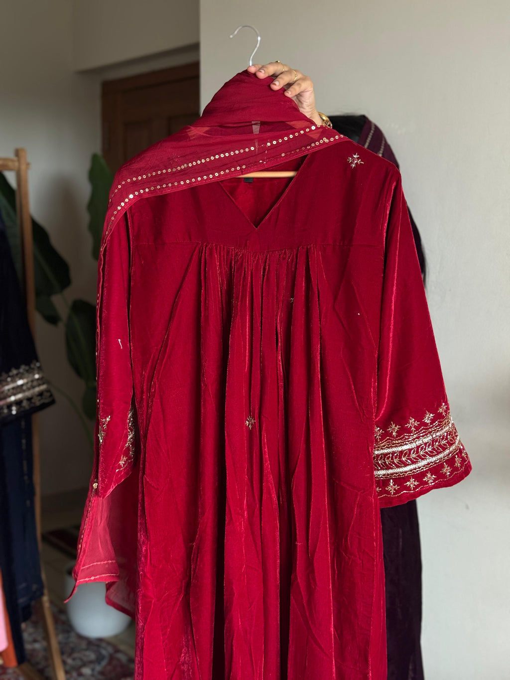 Hifi Eid with velvet Drop