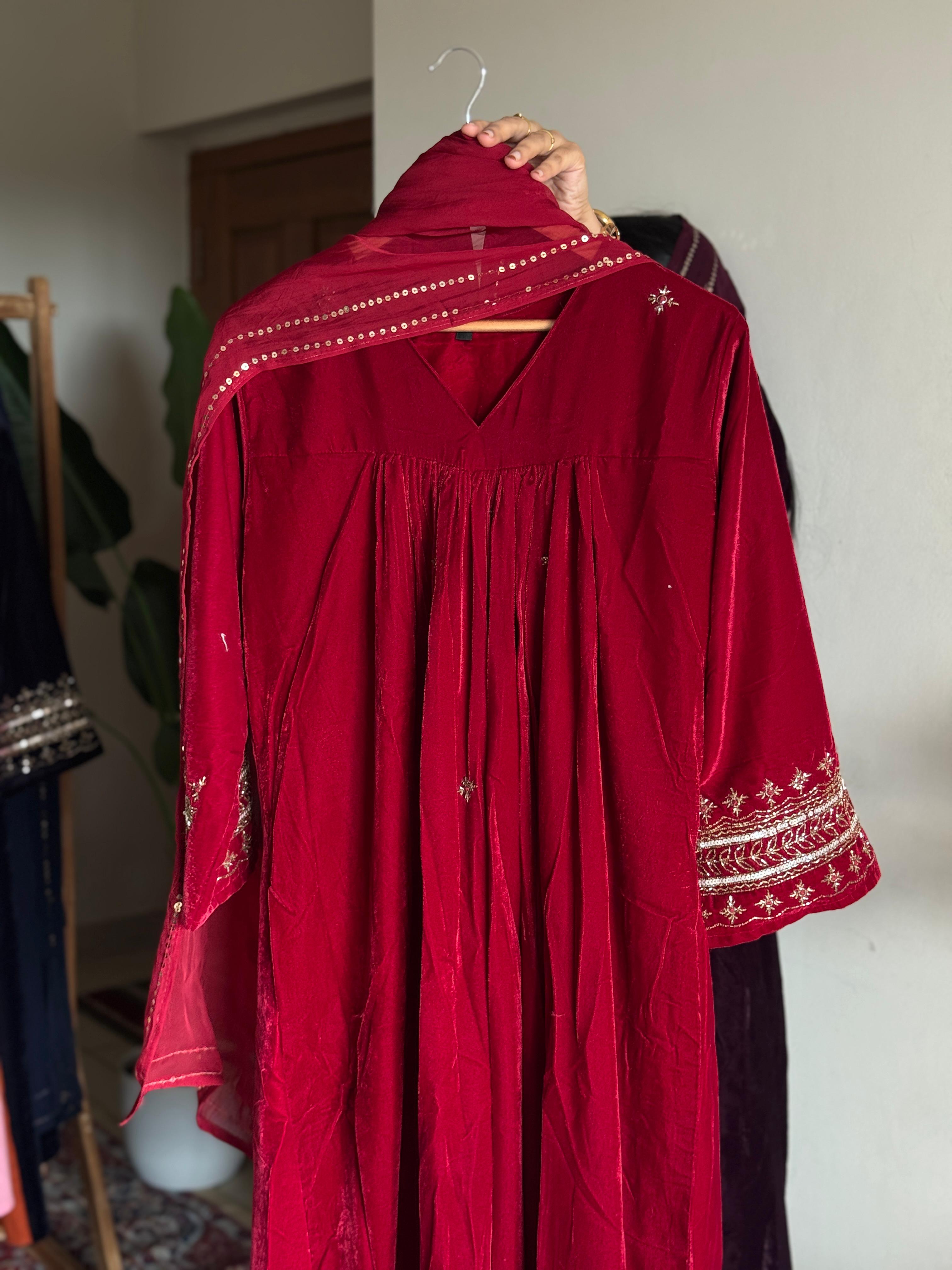 Hifi Eid with velvet Drop