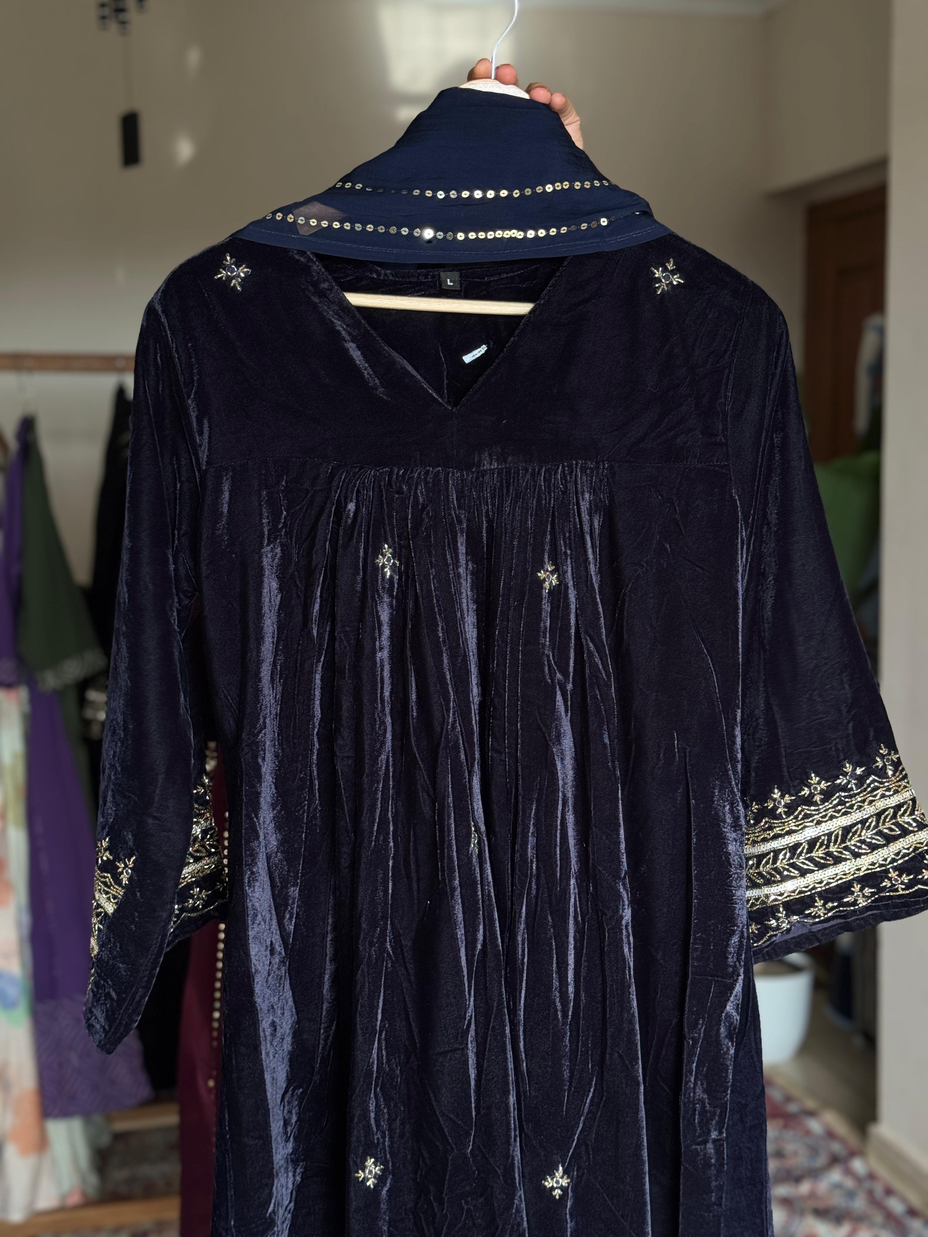 Hifi Eid with velvet Drop
