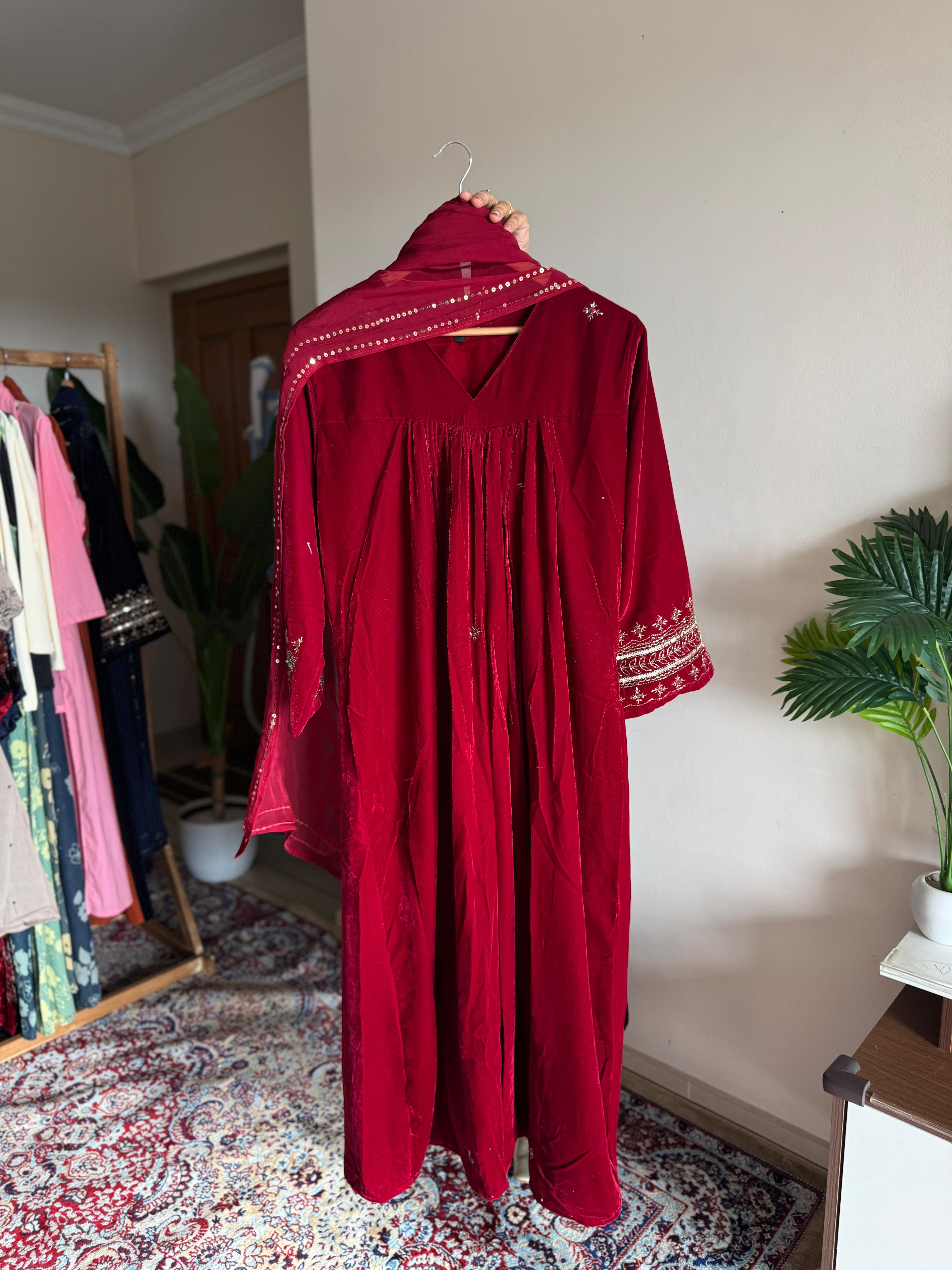 Hifi Eid with velvet Drop