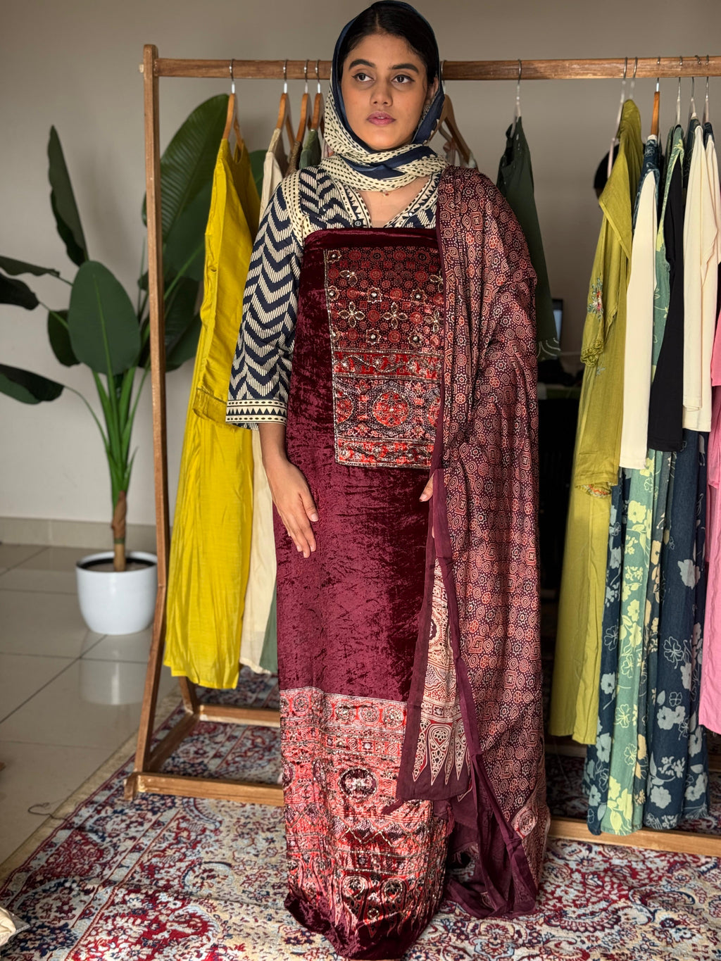 Hifi premium velvet Unstitched