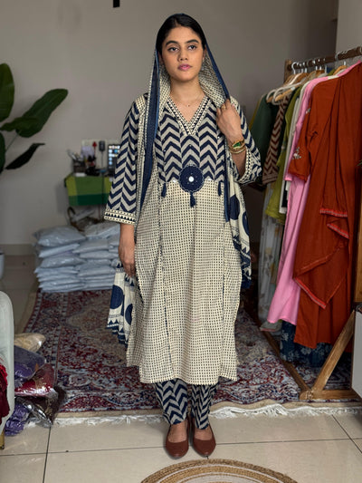 Hifi zigzag Eid cotton