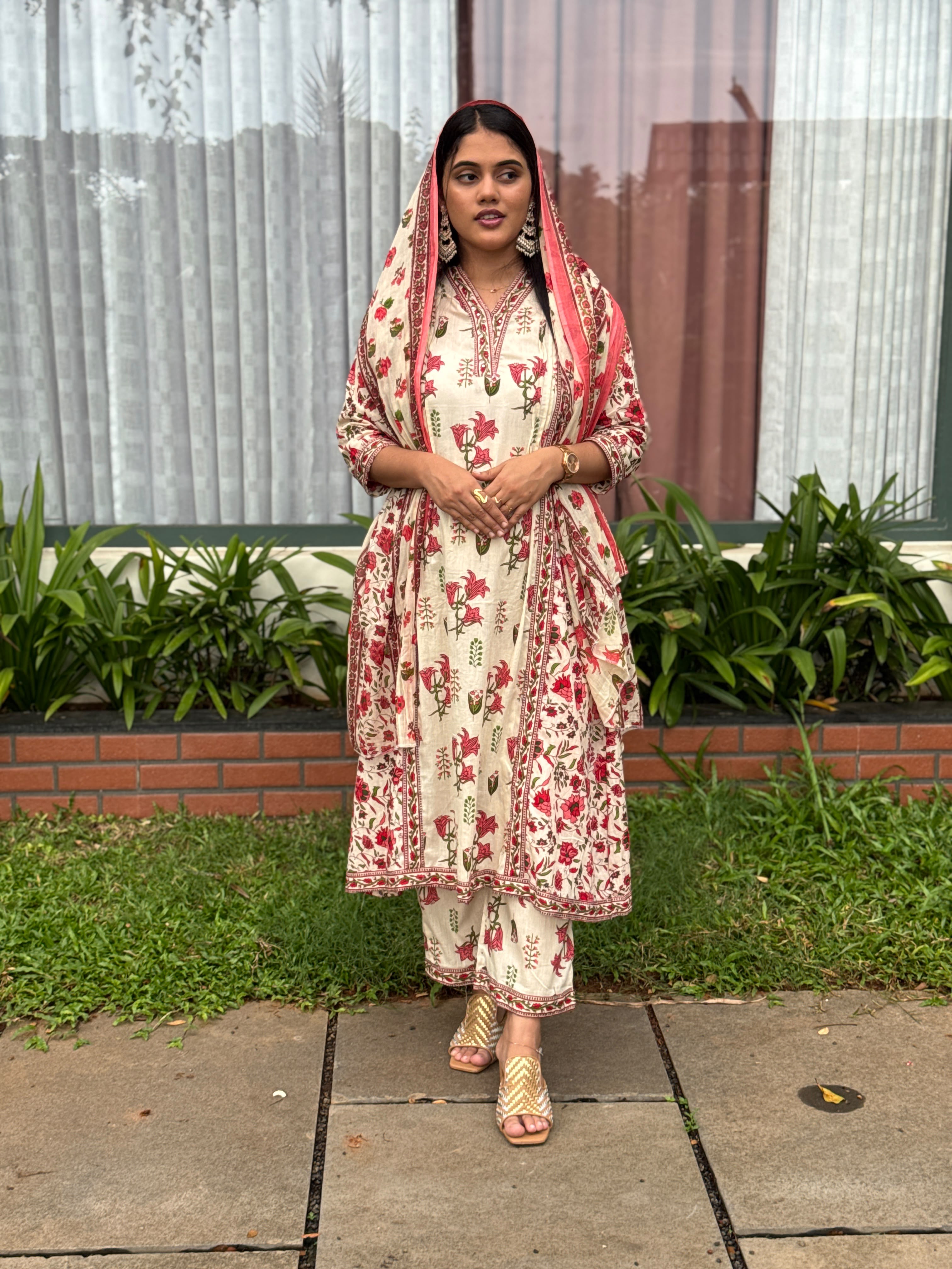 Hifi Vibe Floral Cotton Drop