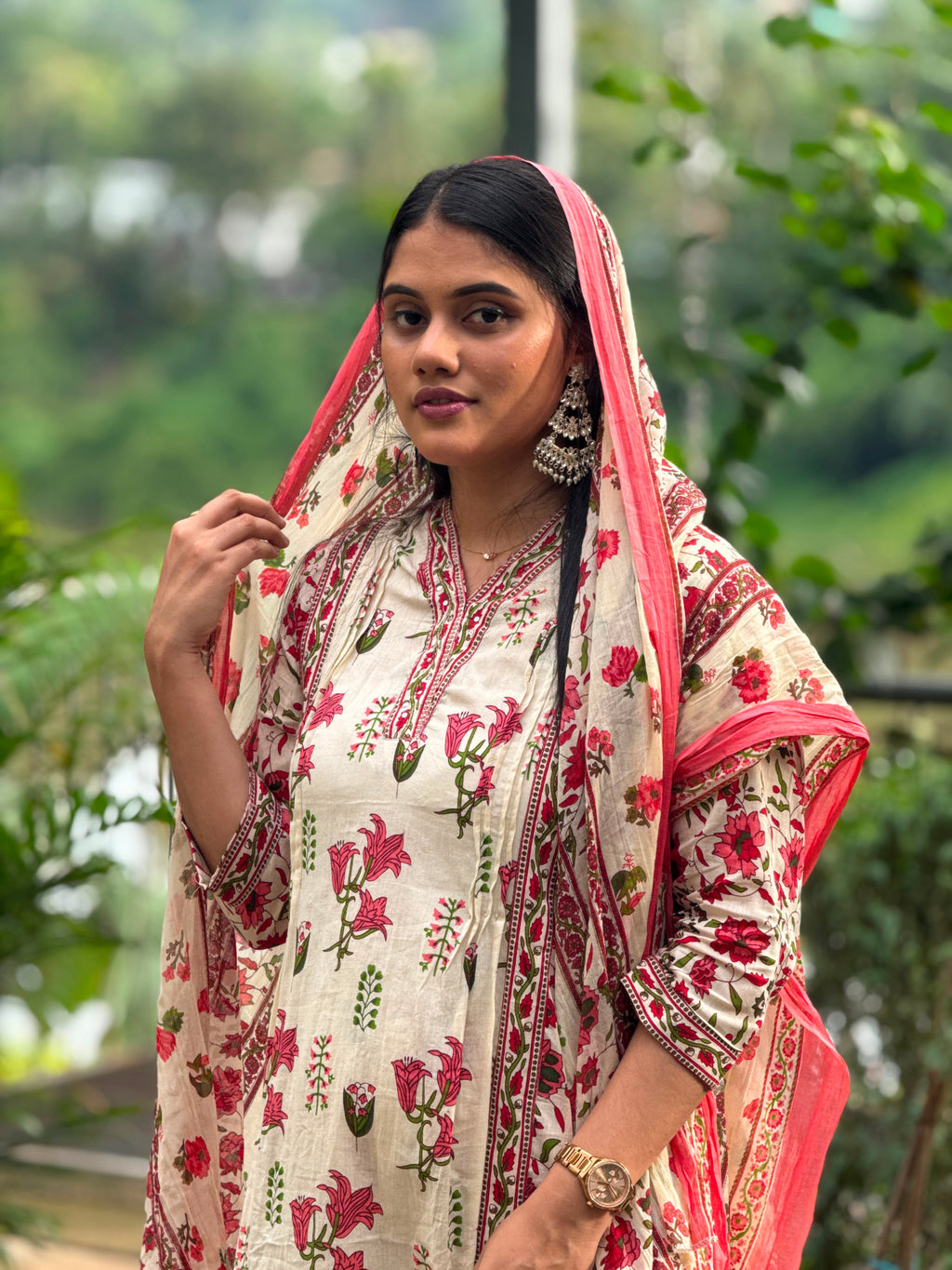Hifi Vibe Floral Cotton Drop