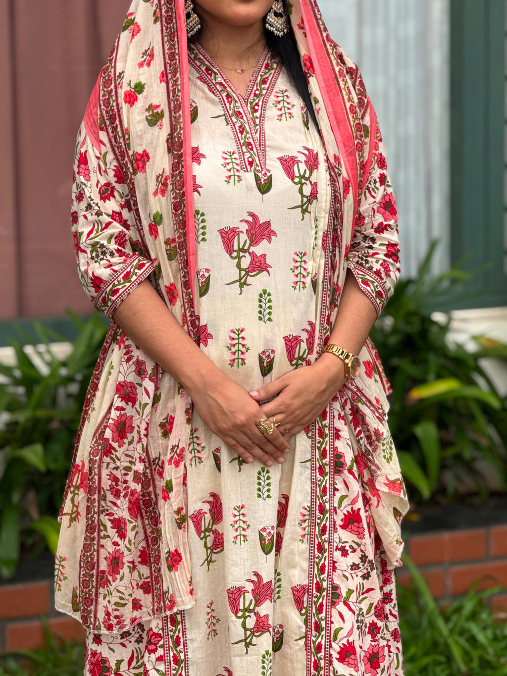 Hifi Vibe Floral Cotton Drop