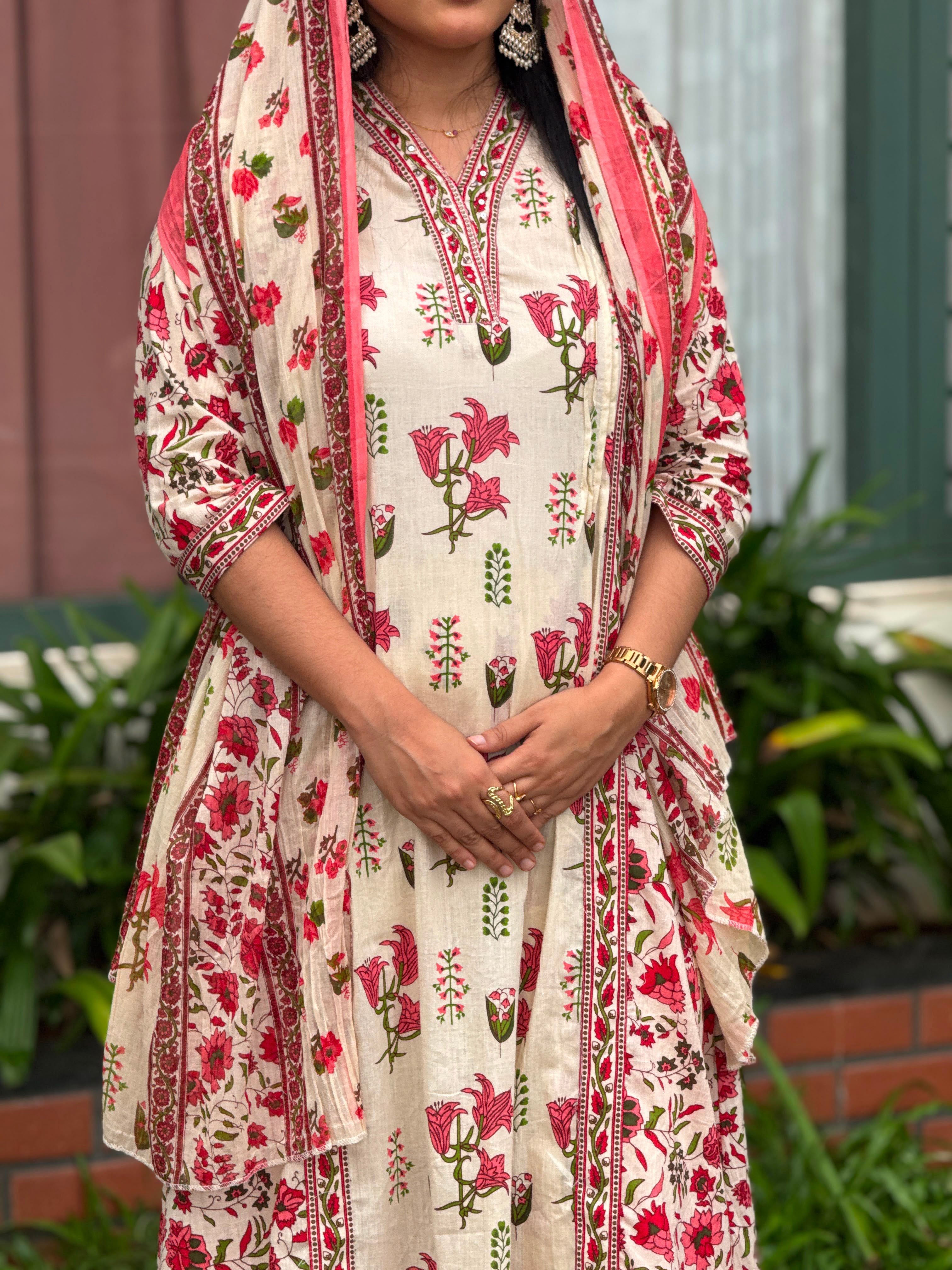 Hifi Vibe Floral Cotton Drop