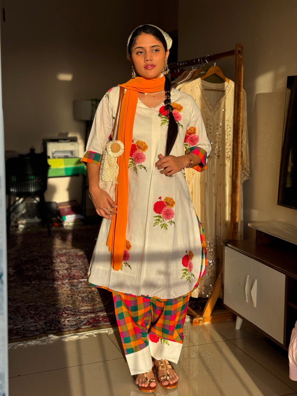 Hifi Madras Monica Check Drop