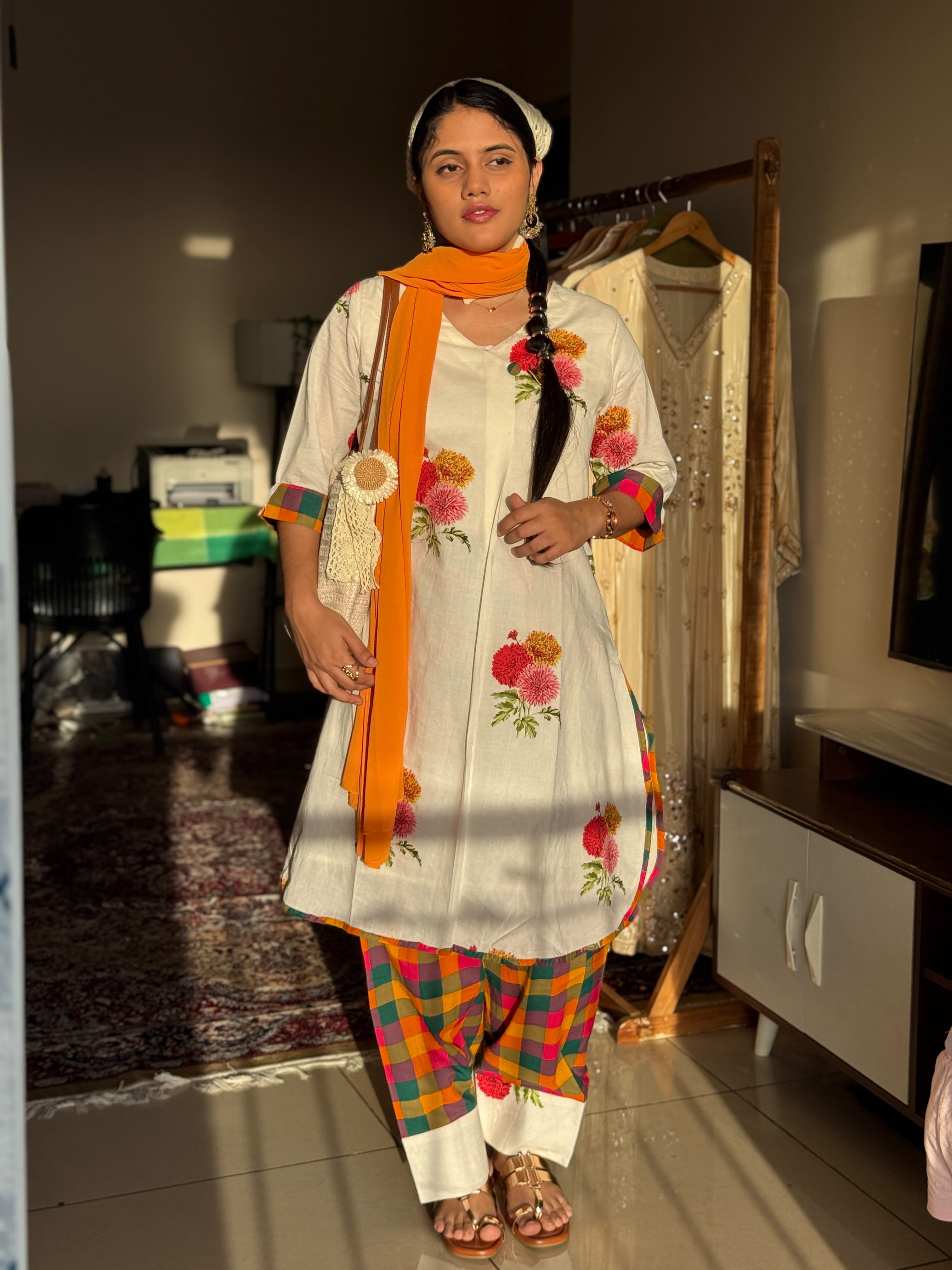 Hifi Madras Monica Check Drop