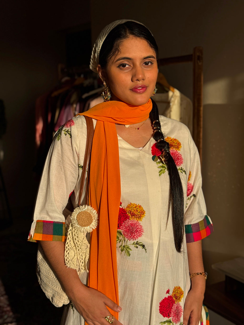 Hifi Madras Monica Check Drop