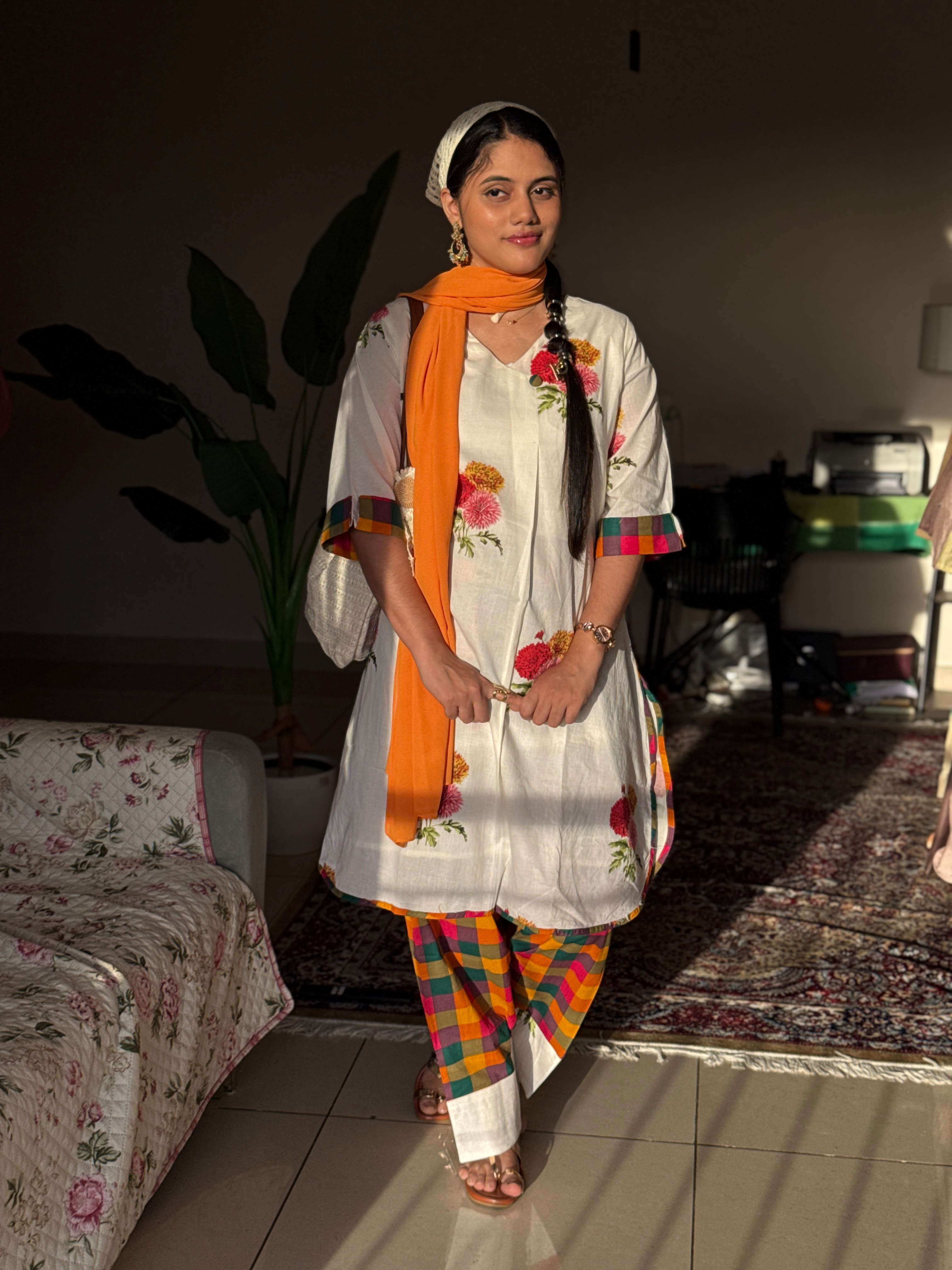 Hifi Madras Monica Check Drop