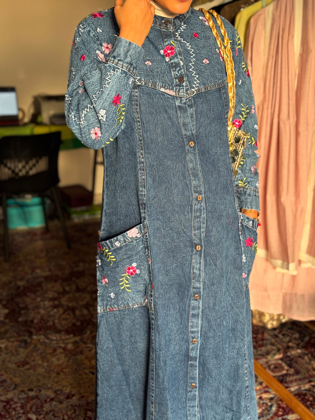Hifi Denim Aura Gown