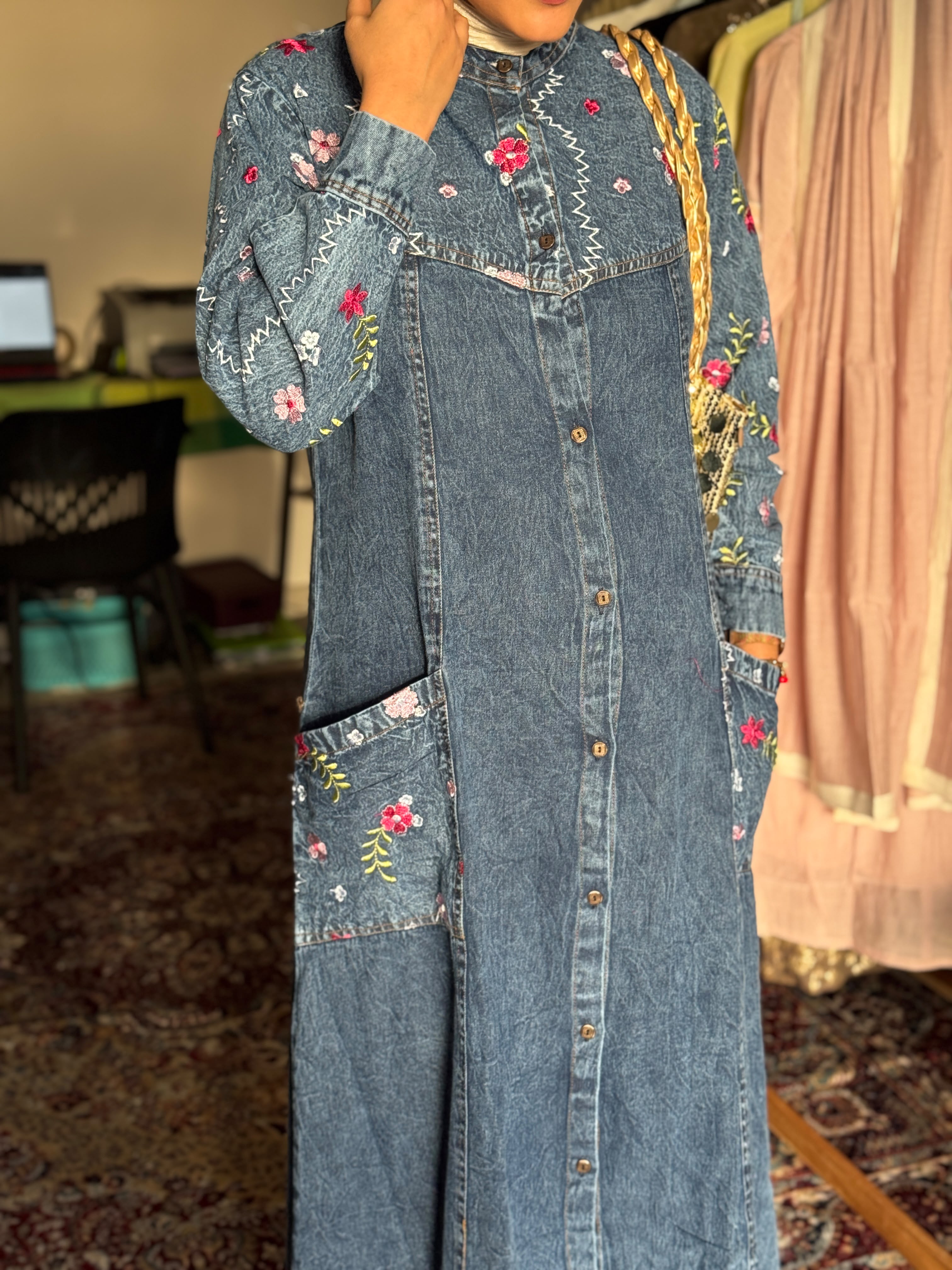 Hifi Denim Aura Gown