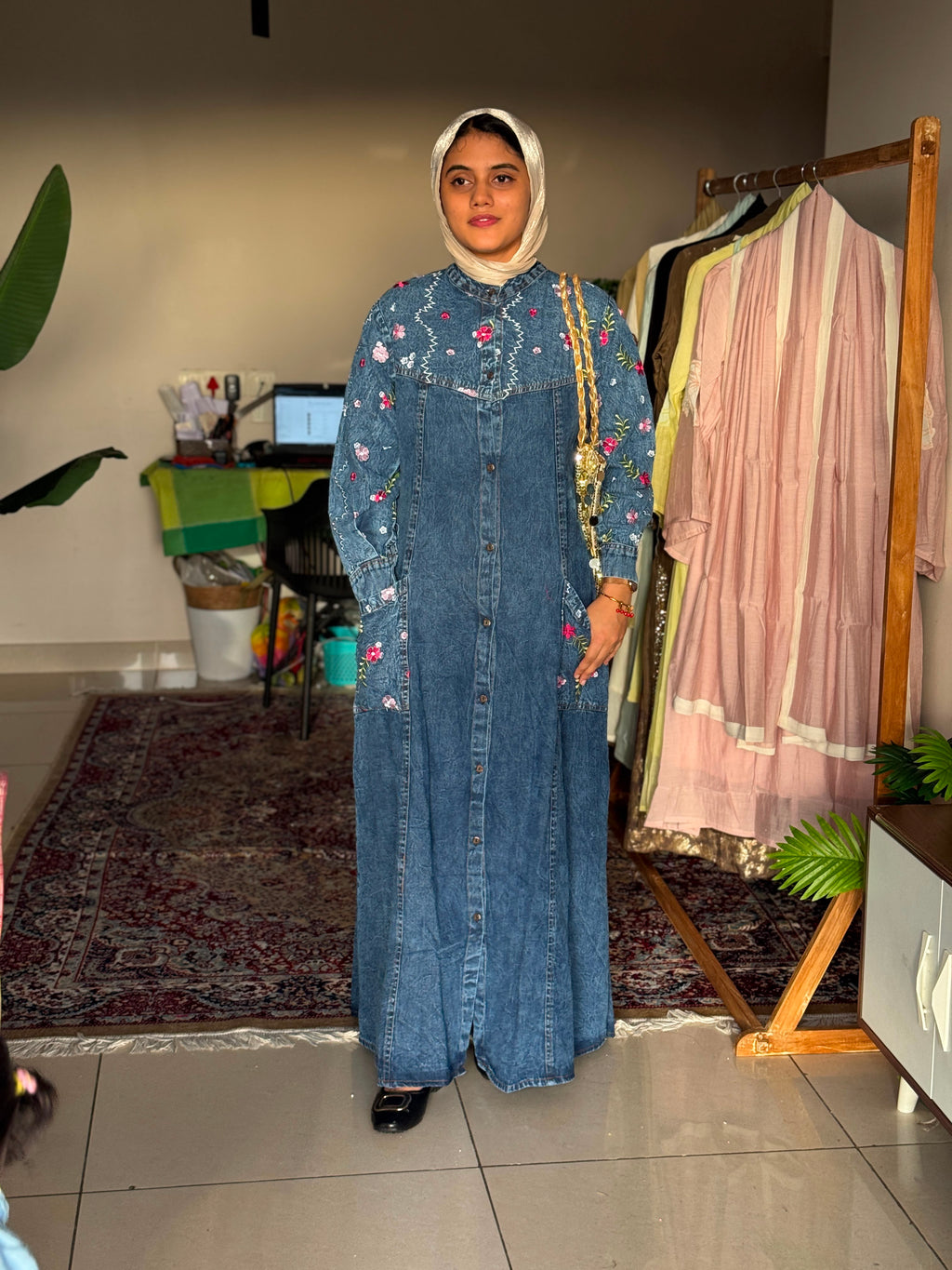 Hifi Denim Aura Gown