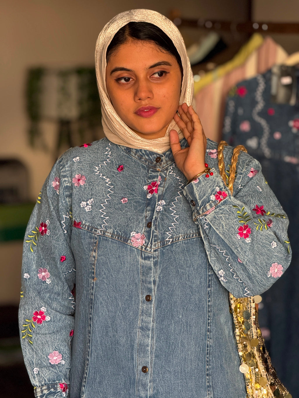 Hifi Denim Aura Gown