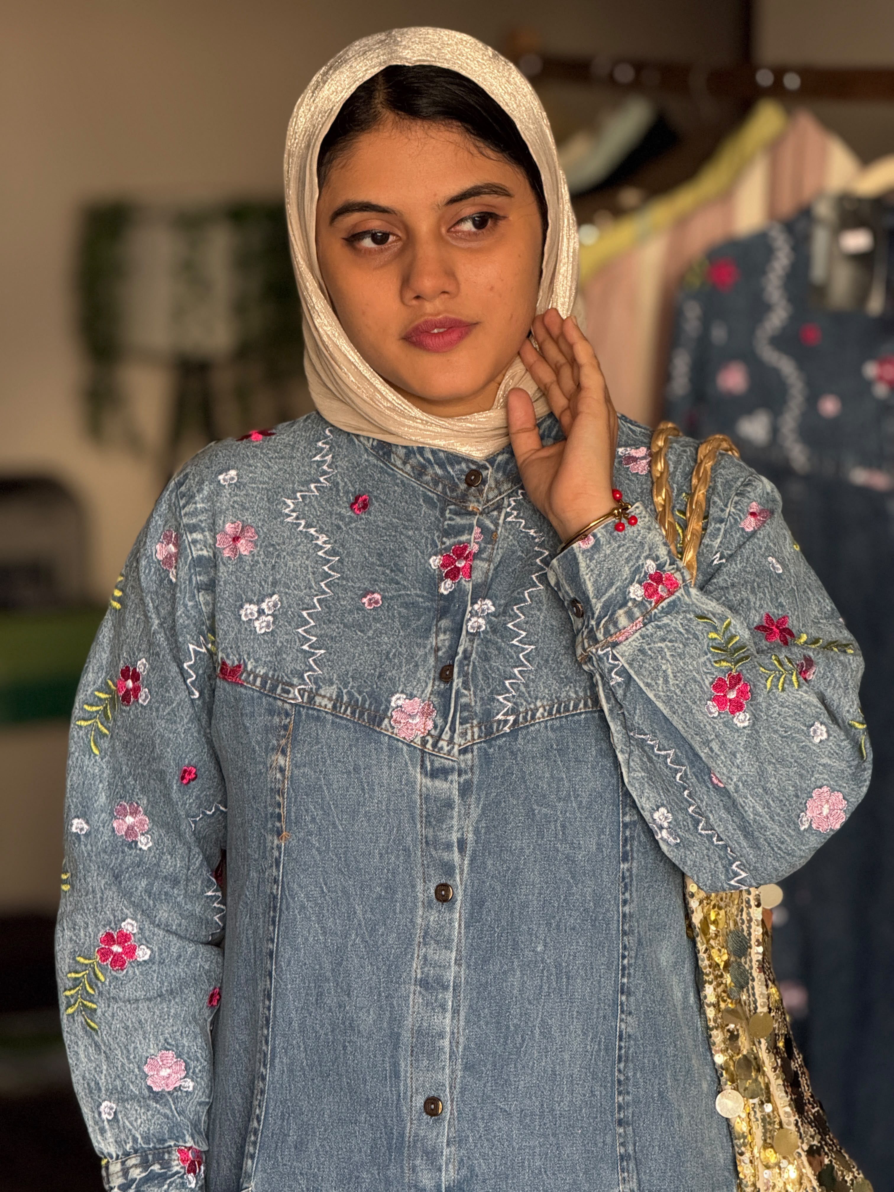 Hifi Denim Aura Gown