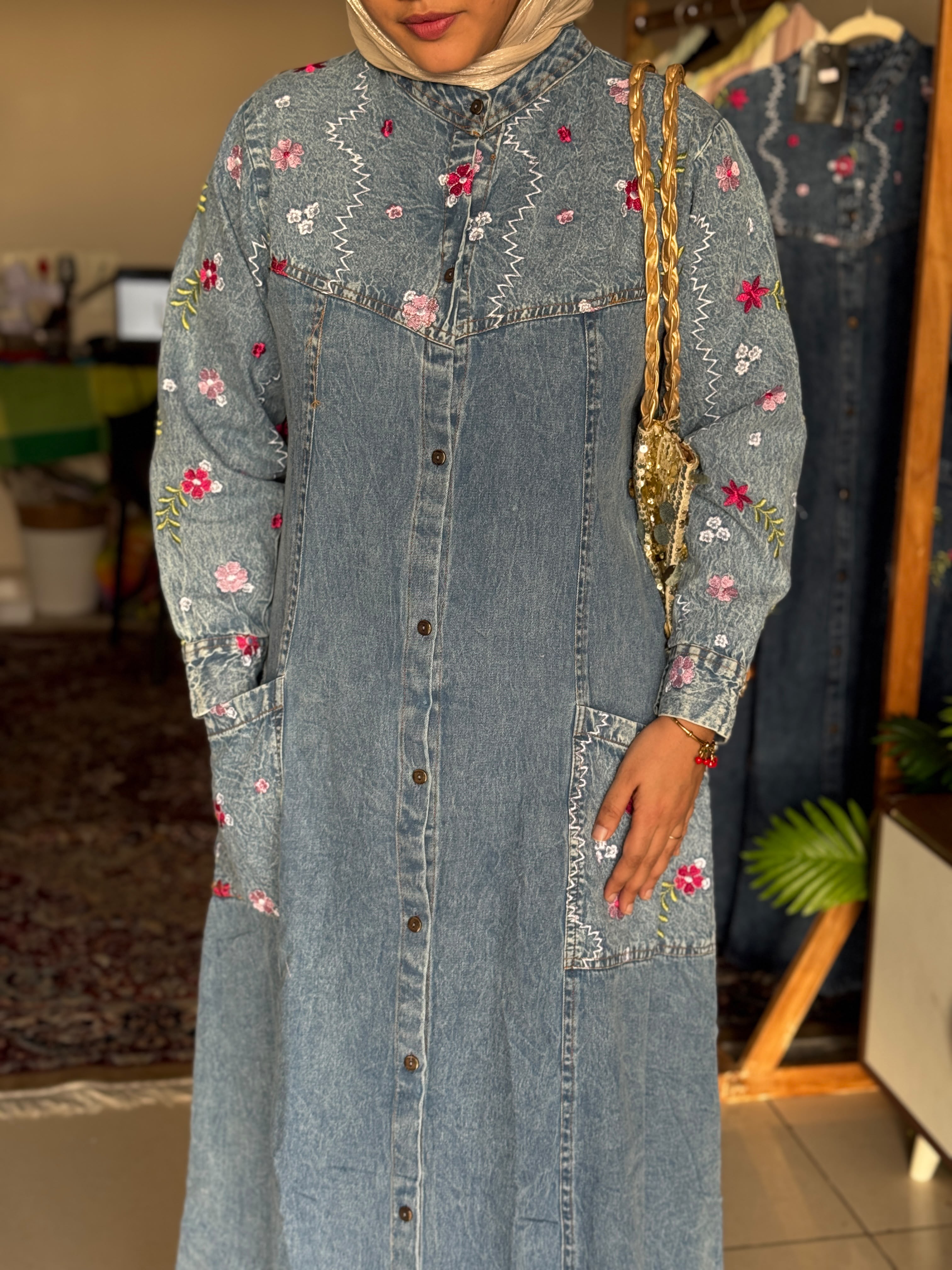 Hifi Denim Aura Gown
