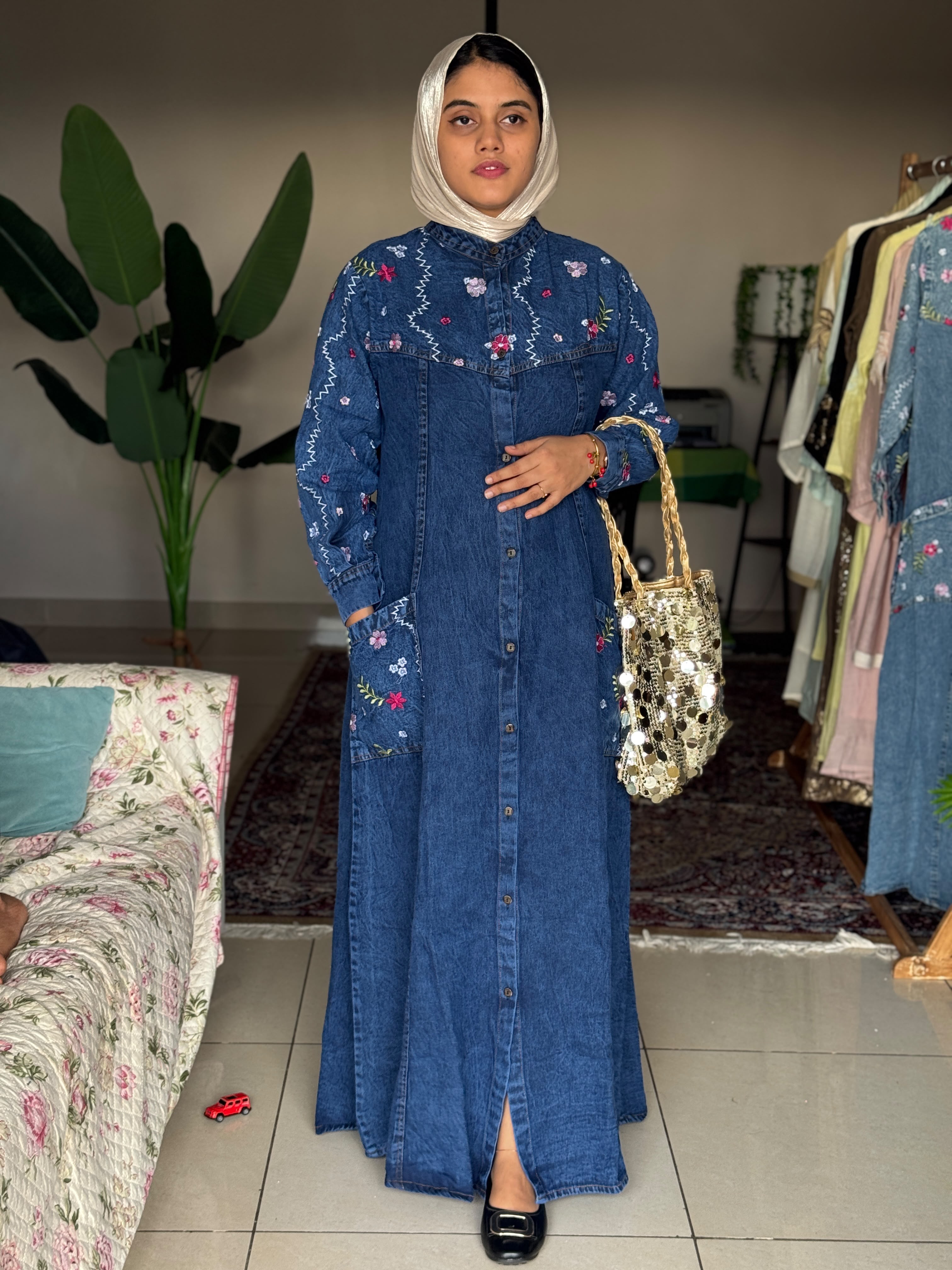Hifi Denim Aura Gown