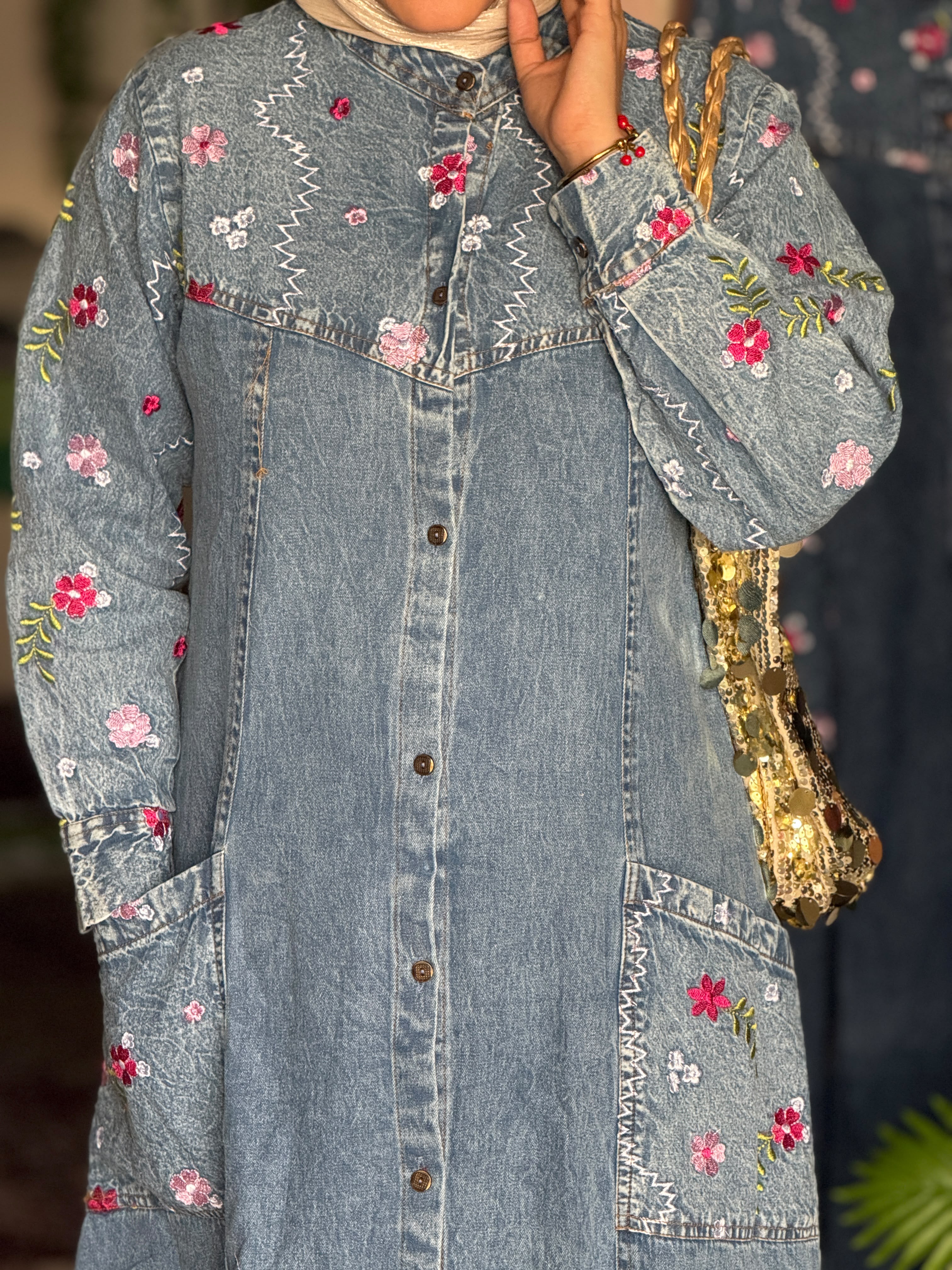 Hifi Denim Aura Gown