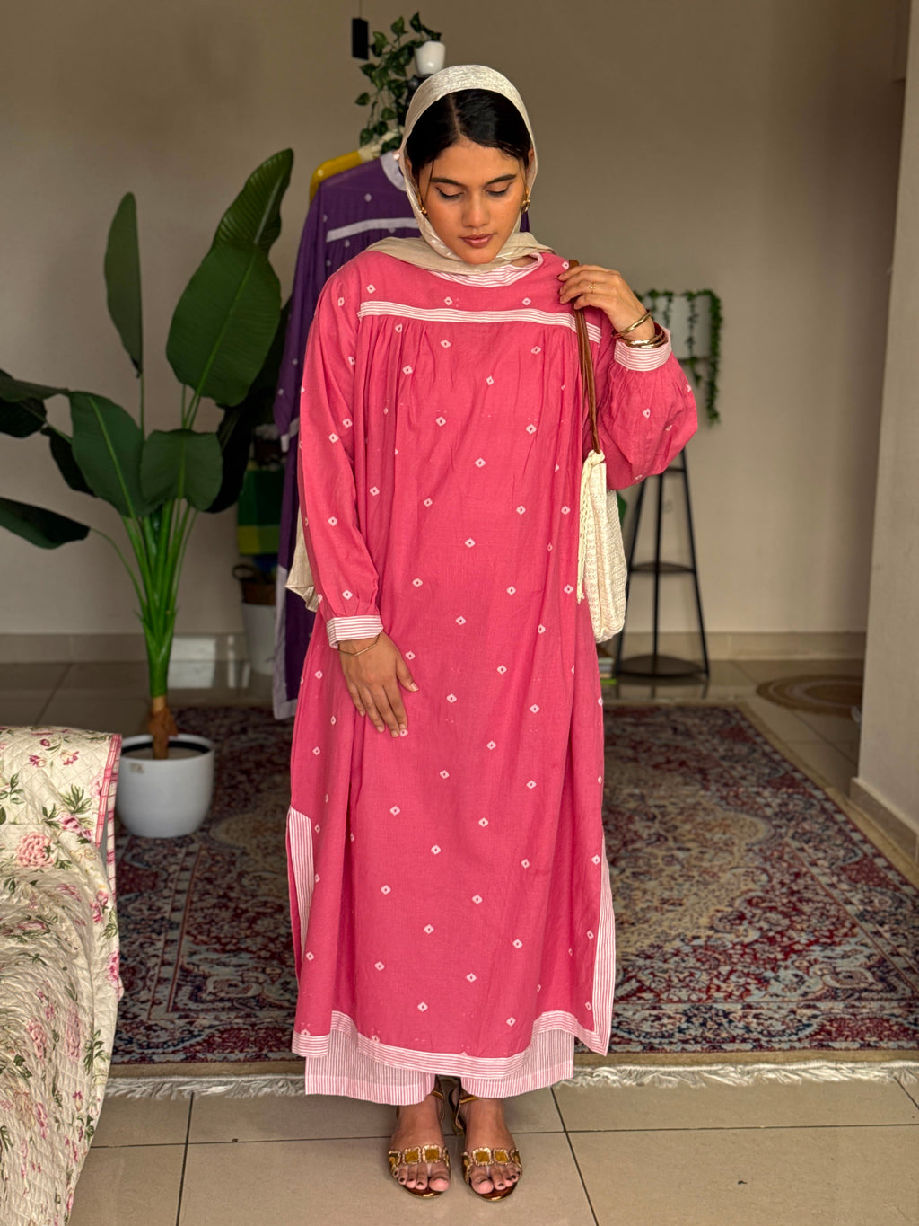 Hifi Jamdani Cotton Cordset