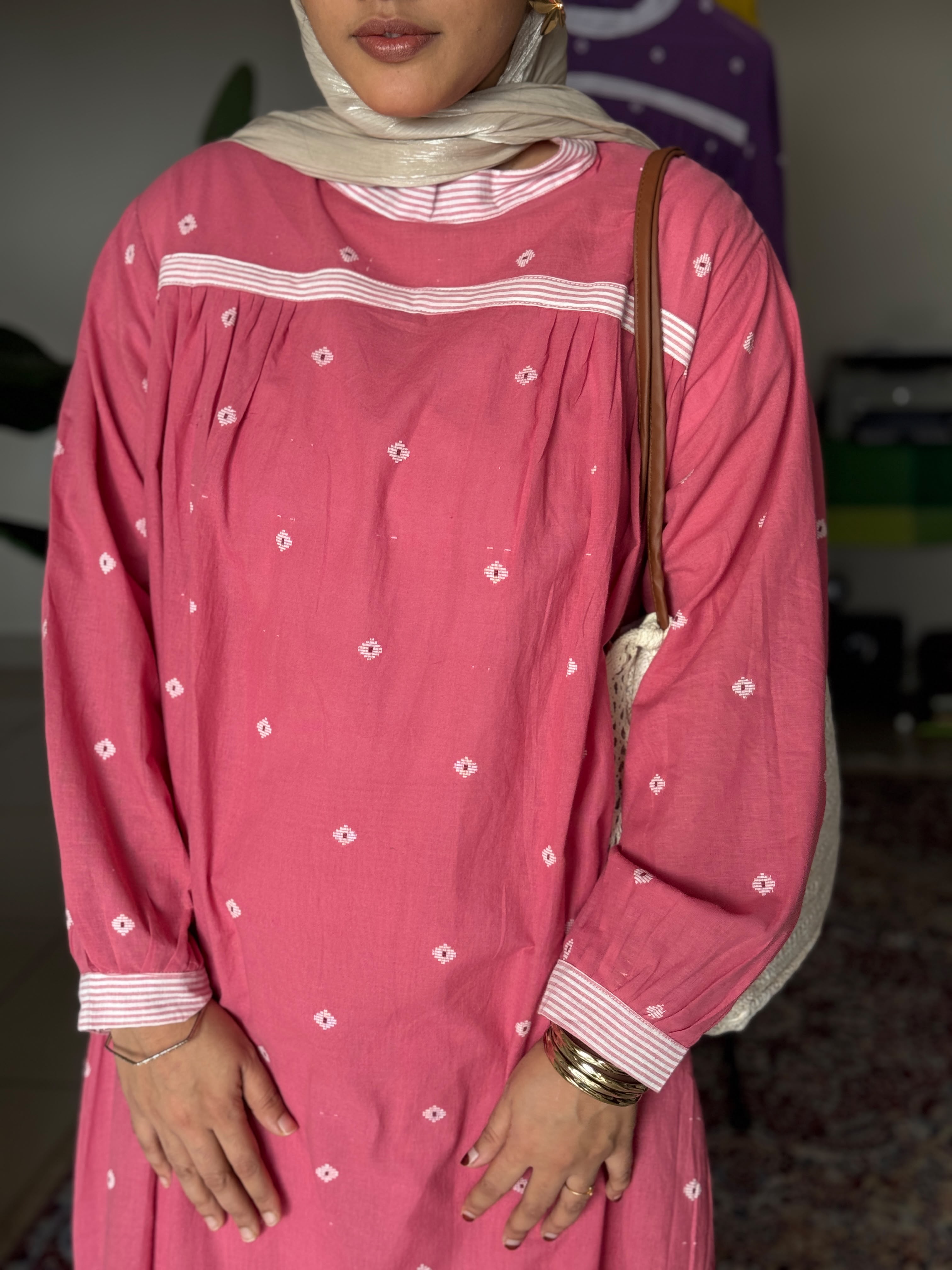 Hifi Jamdani Cotton Cordset