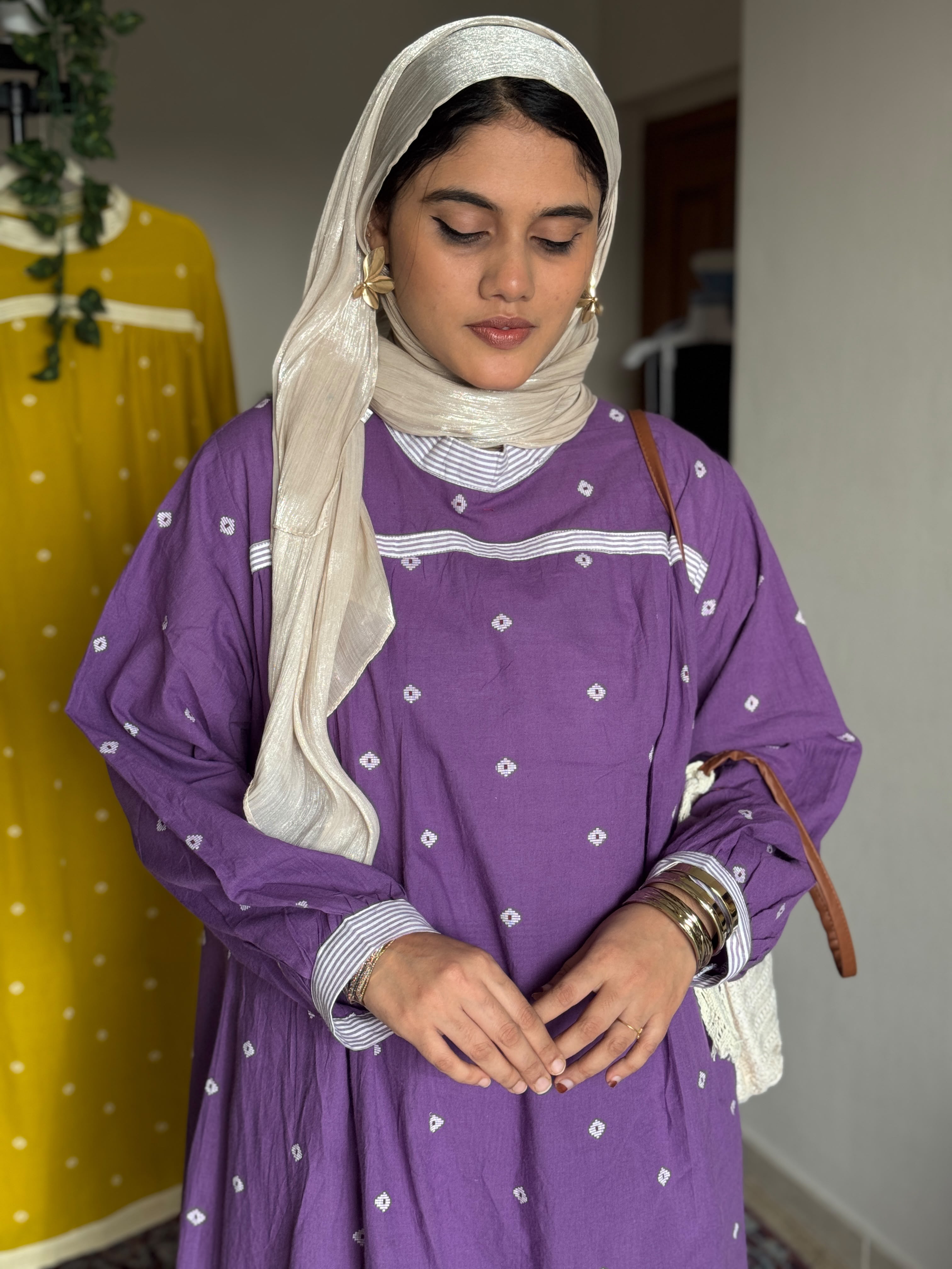 Hifi Jamdani Cotton Cordset