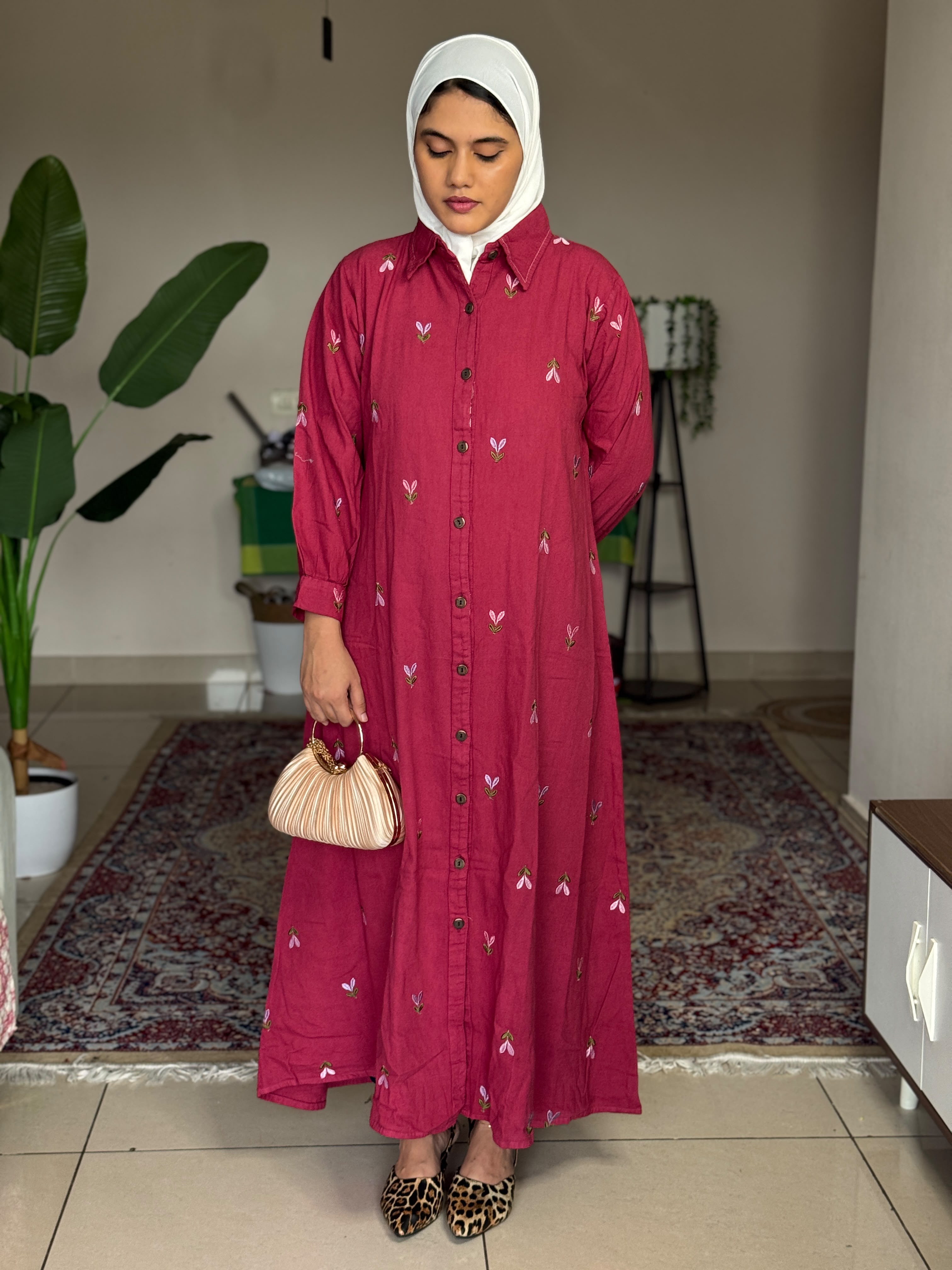 Hifi Denim Viber Gown Drop