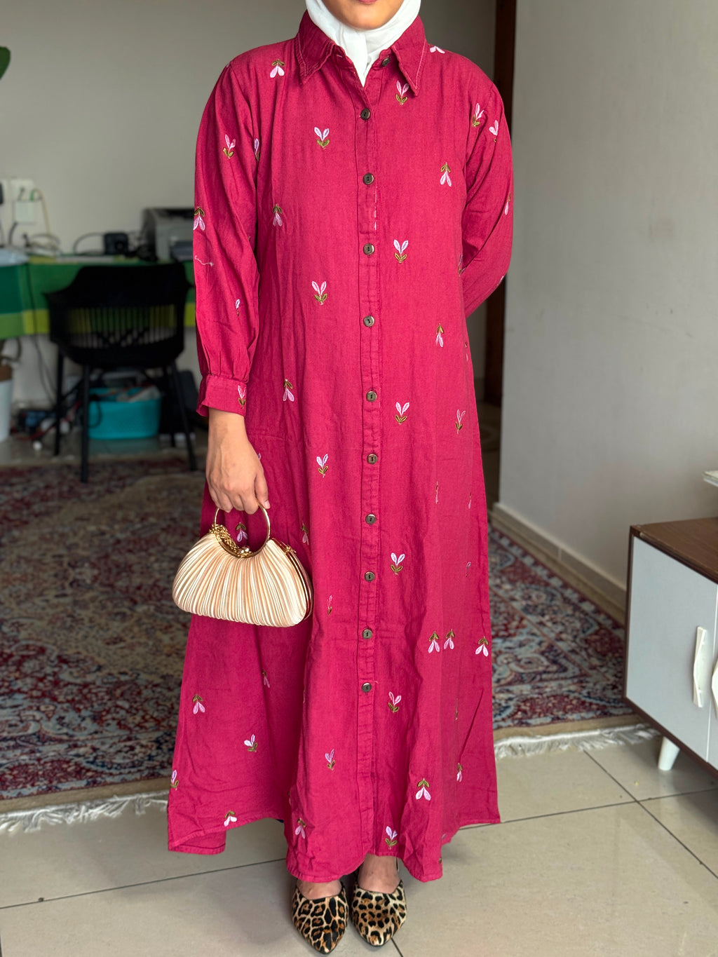 Hifi Denim Viber Gown Drop