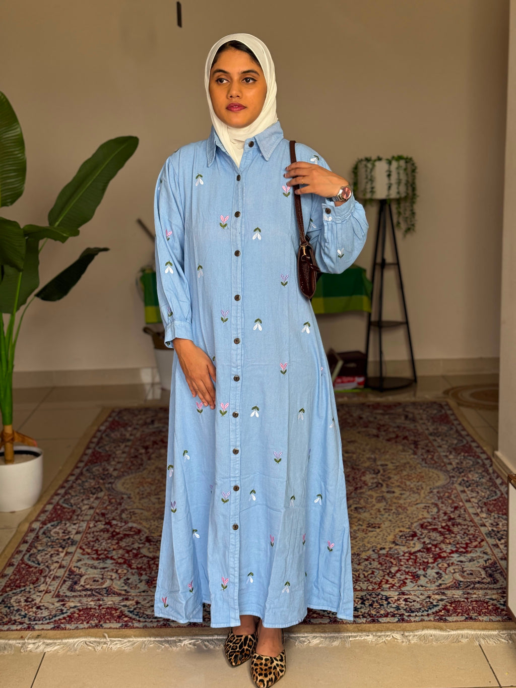 Hifi Denim Viber Gown Drop