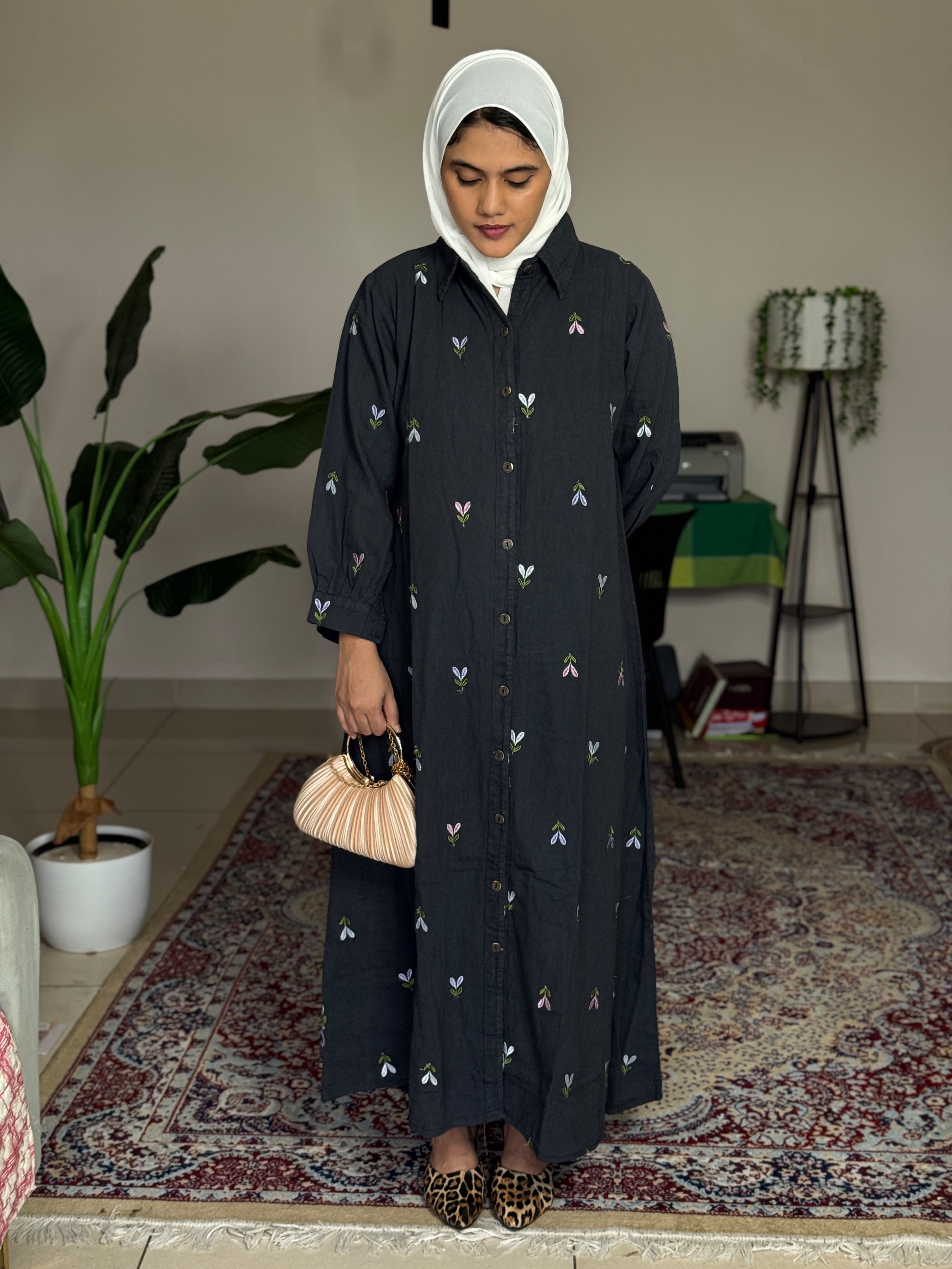 Hifi Denim Viber Gown Drop