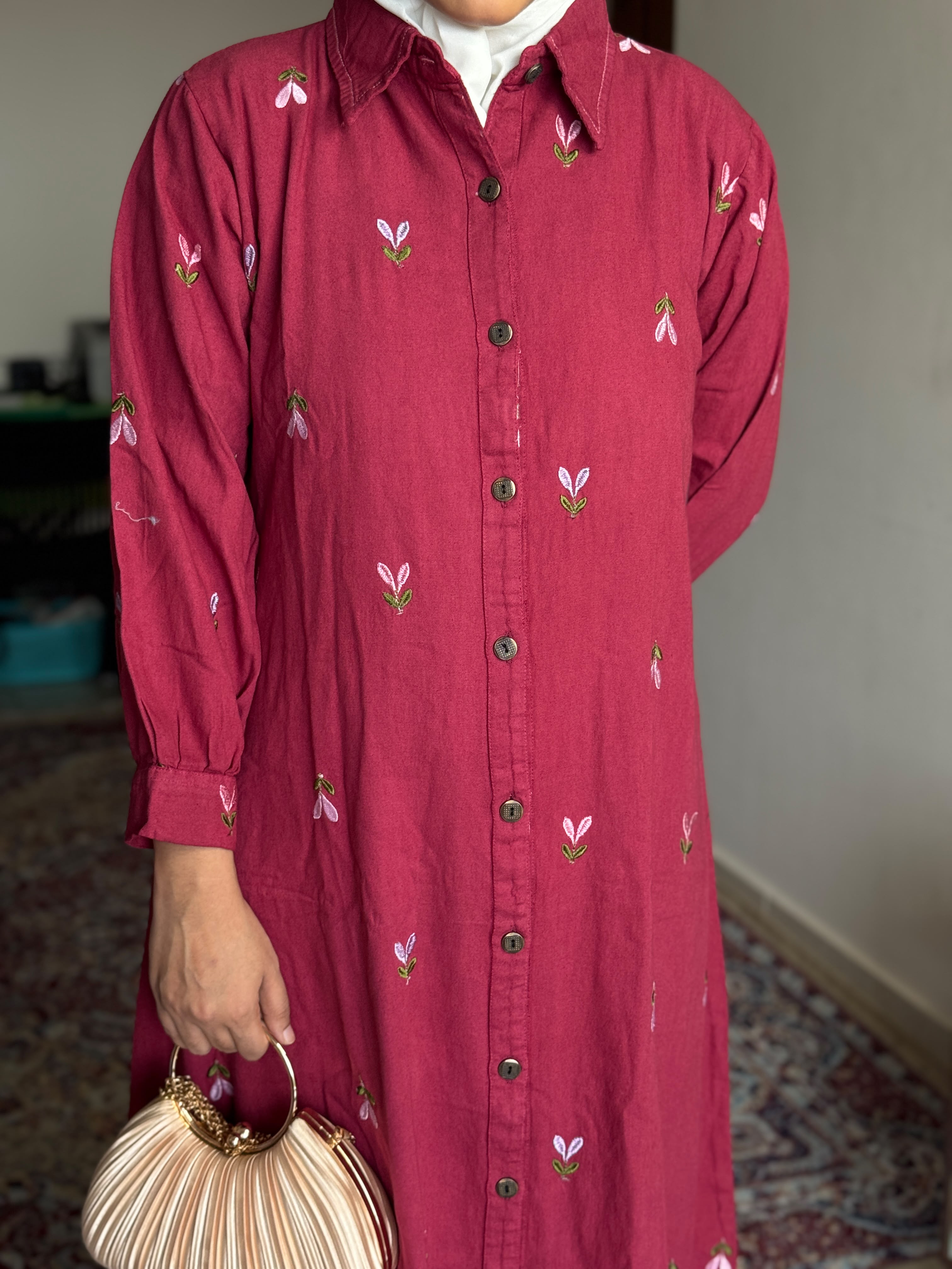 Hifi Denim Viber Gown Drop