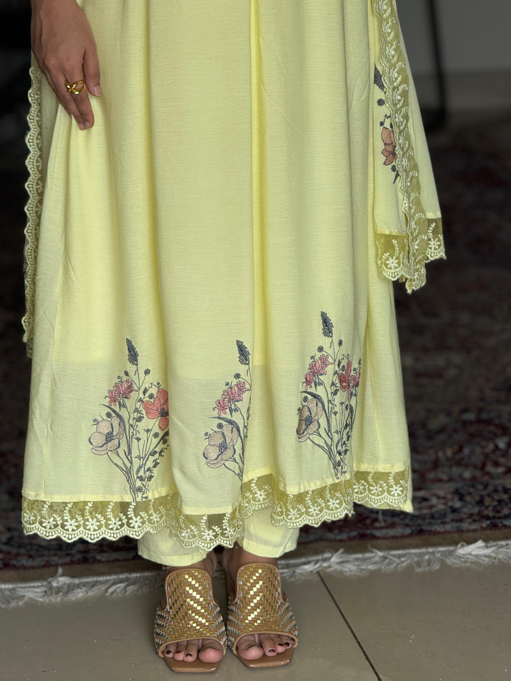 Hifi Imported Butter yellow Suit