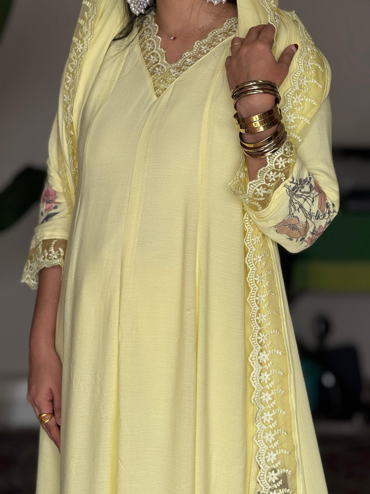 Hifi Imported Butter yellow Suit