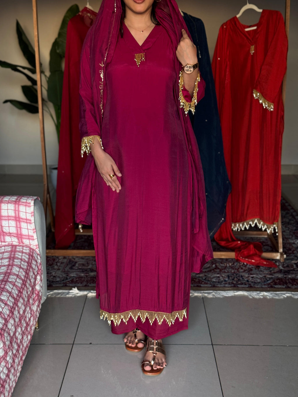 Hifi Aesthetic Elegant Mul chanderi Drop